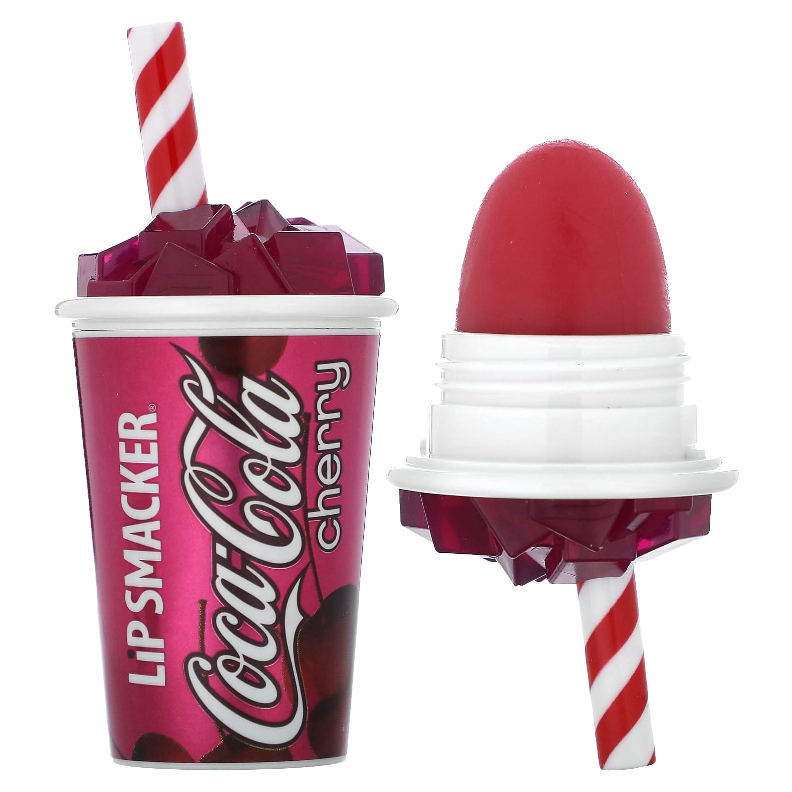 Lip Smacker Coca-Cola бальзам для губ чашка из вишневой колы 74 г 026 унции 1690₽