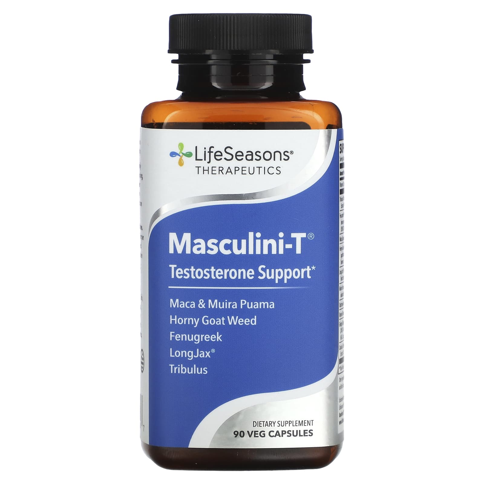 LifeSeasons Masculini-T тестостероновая поддержка 90 вегетарианских капсул 7190₽