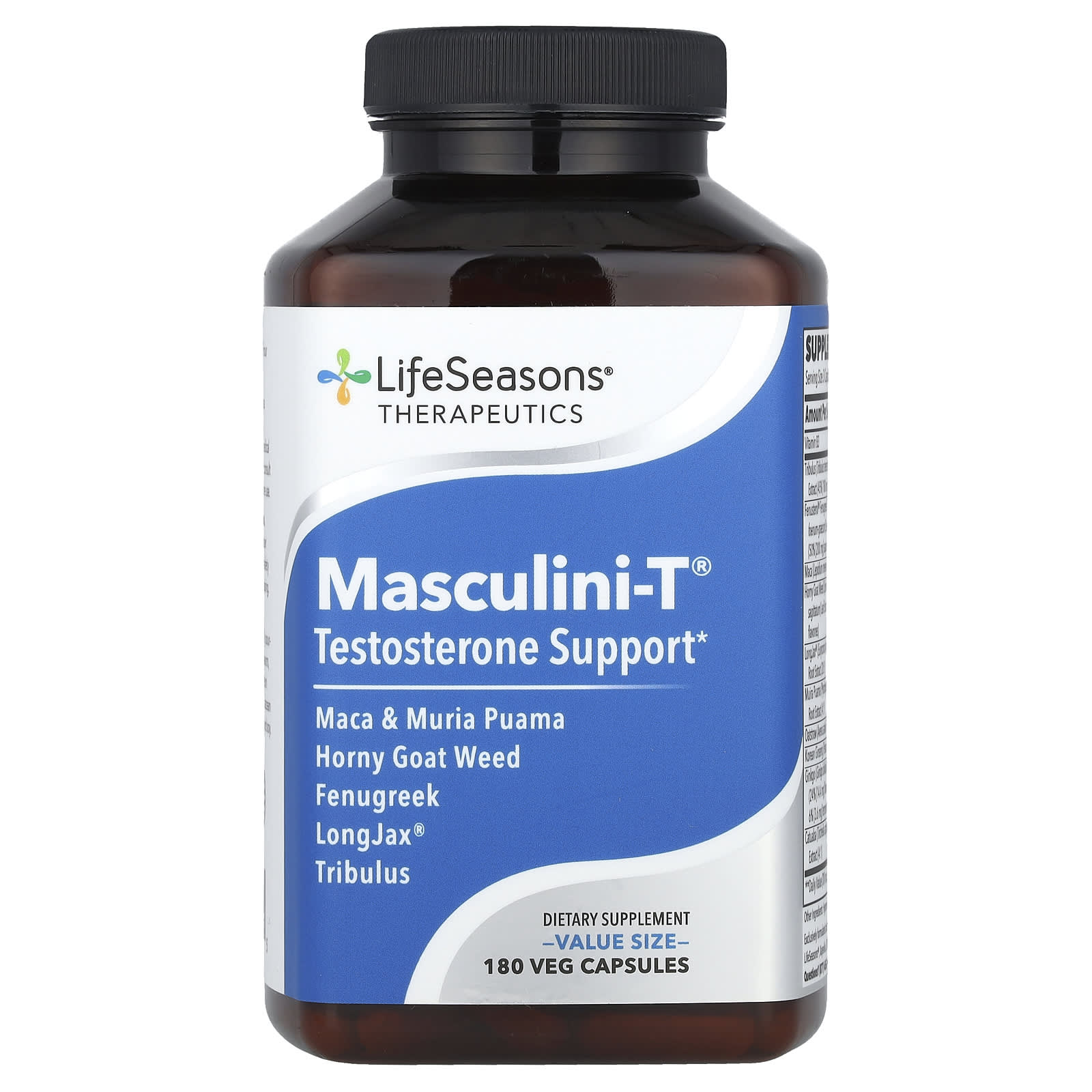 LifeSeasons Therapeutics Masculini-T поддержка тестостерона 180 растительных капсул 12390₽
