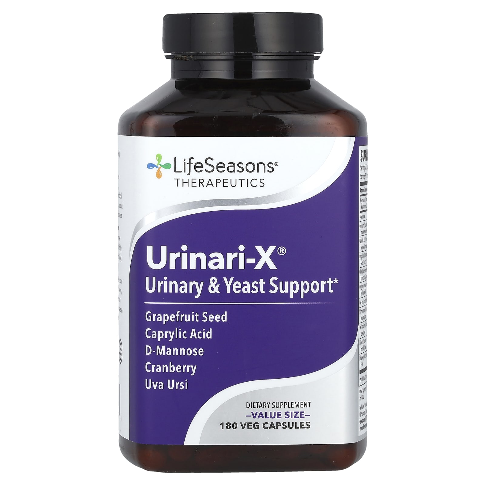 LifeSeasons Urinari-X 180 растительных капсул 11390₽