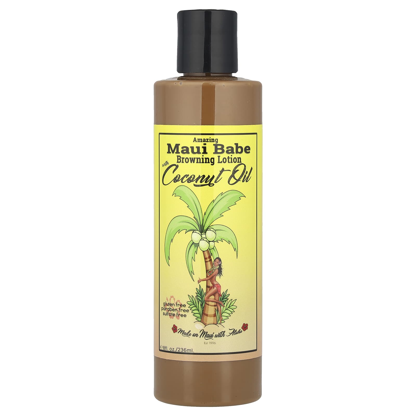 Maui Babe, Amazing Browning Lotion, лосьон для загара, с кокосовым маслом, 236 мл (8 жидк. унций)