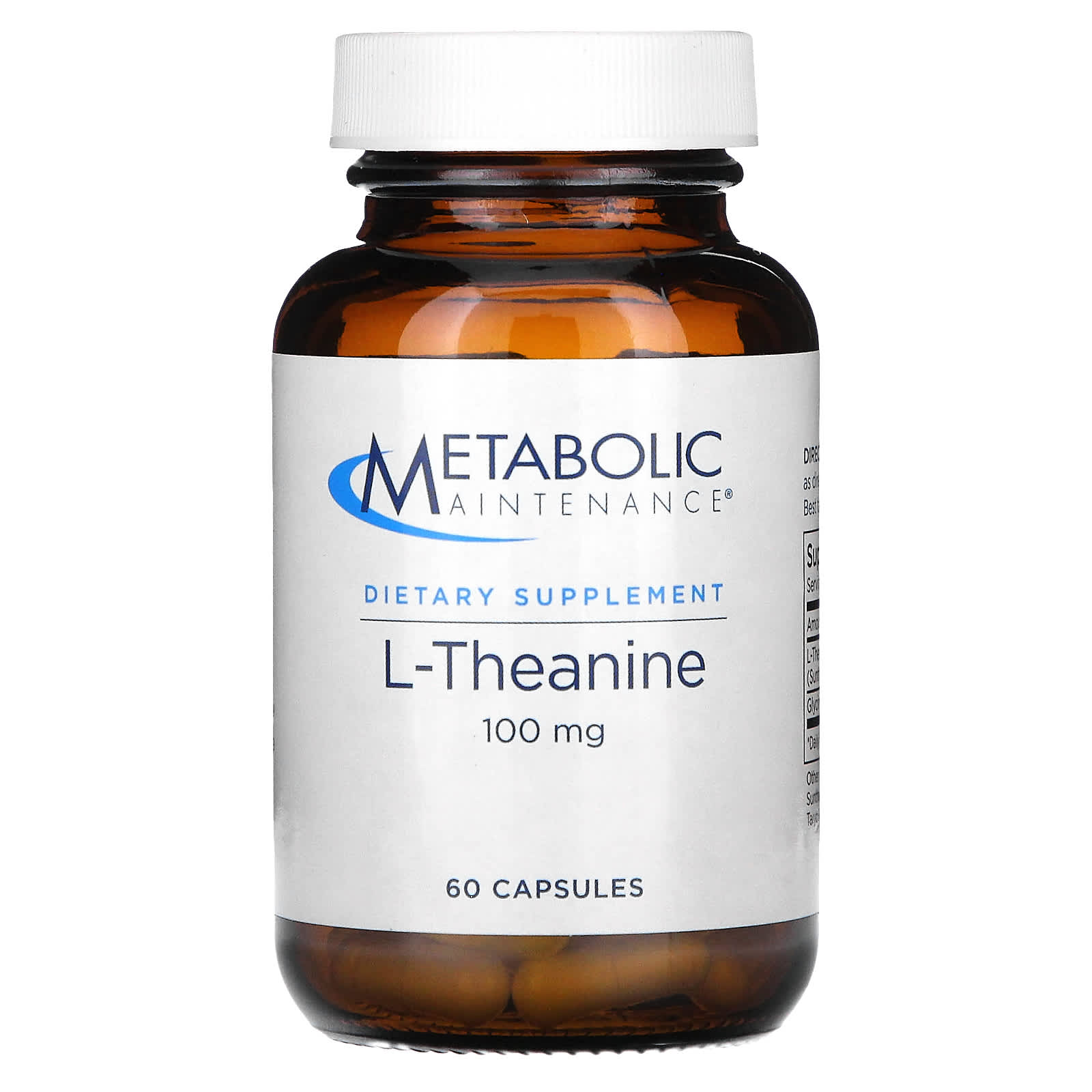 Metabolic Maintenance L-теанин 100 мг 60 капсул 6890₽