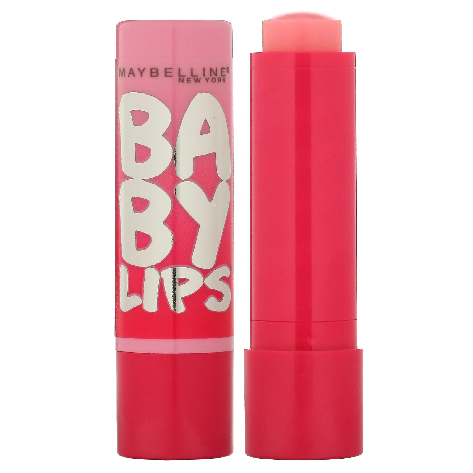 Maybelline Baby Lips бальзам-блеск для губ оттенок розовый 01 39 г 1690₽