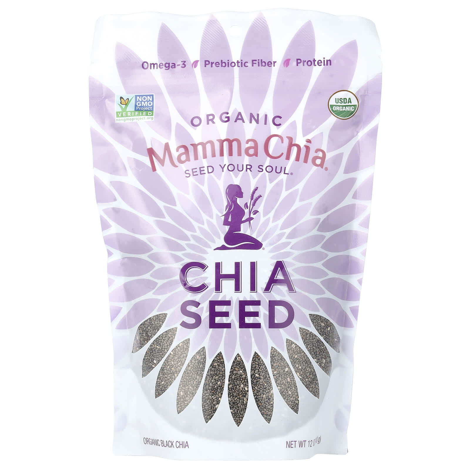 Mamma Chia органические семена чиа 340 г 12 унций 1790₽