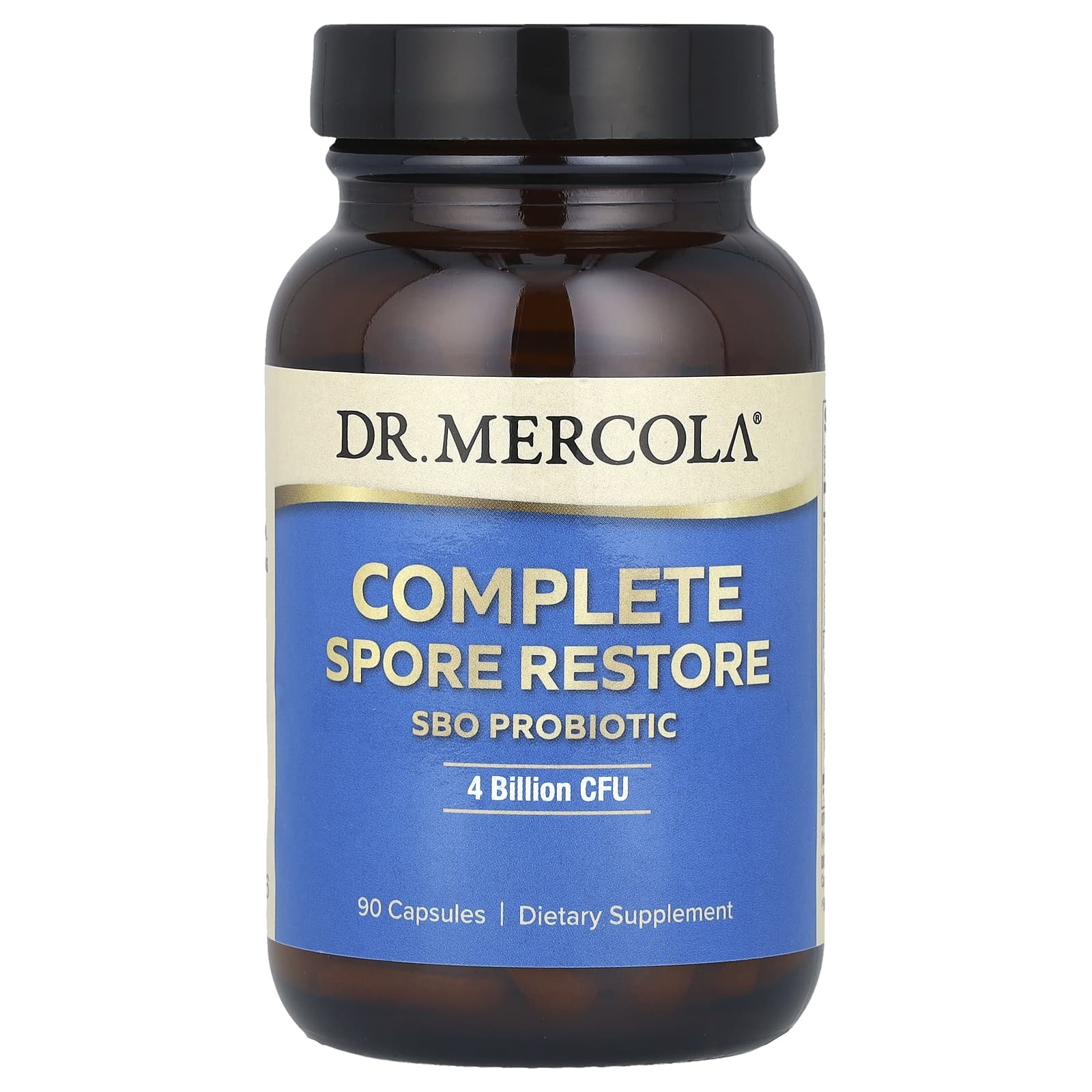 Dr. Mercola, Complete Spore Restore, 4 млрд КОЕ, 90 капсул