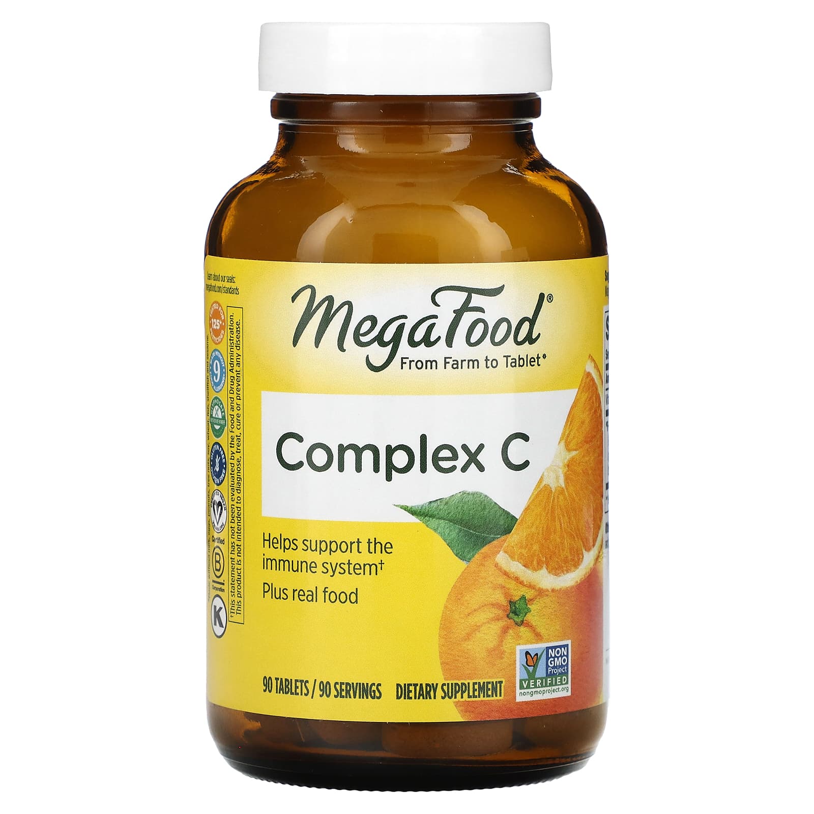 MegaFood Complex C 90 таблеток 6490₽