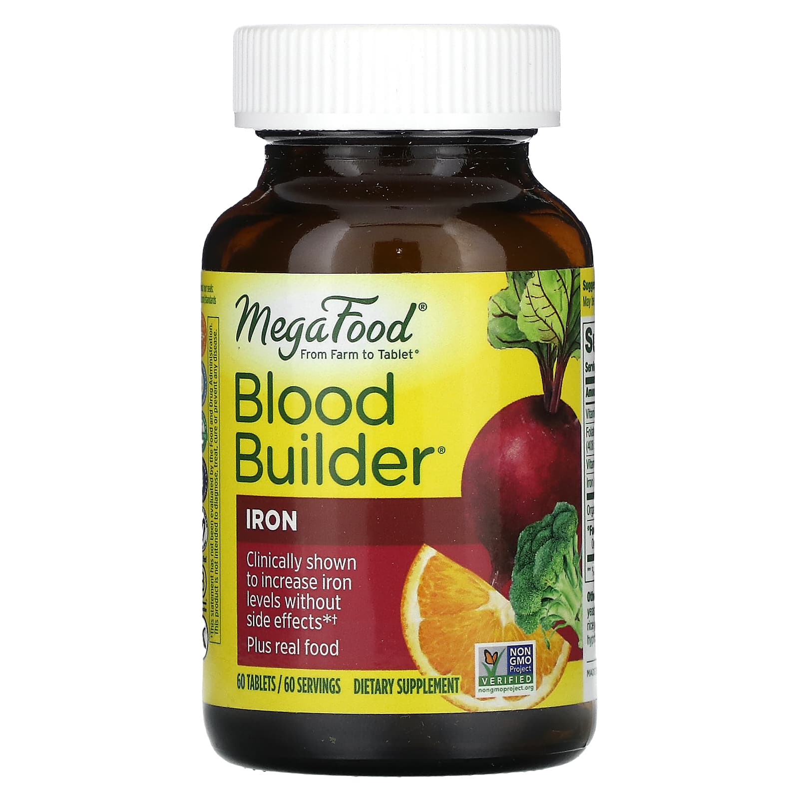 MegaFood Blood Builder 60 таблеток 4690₽