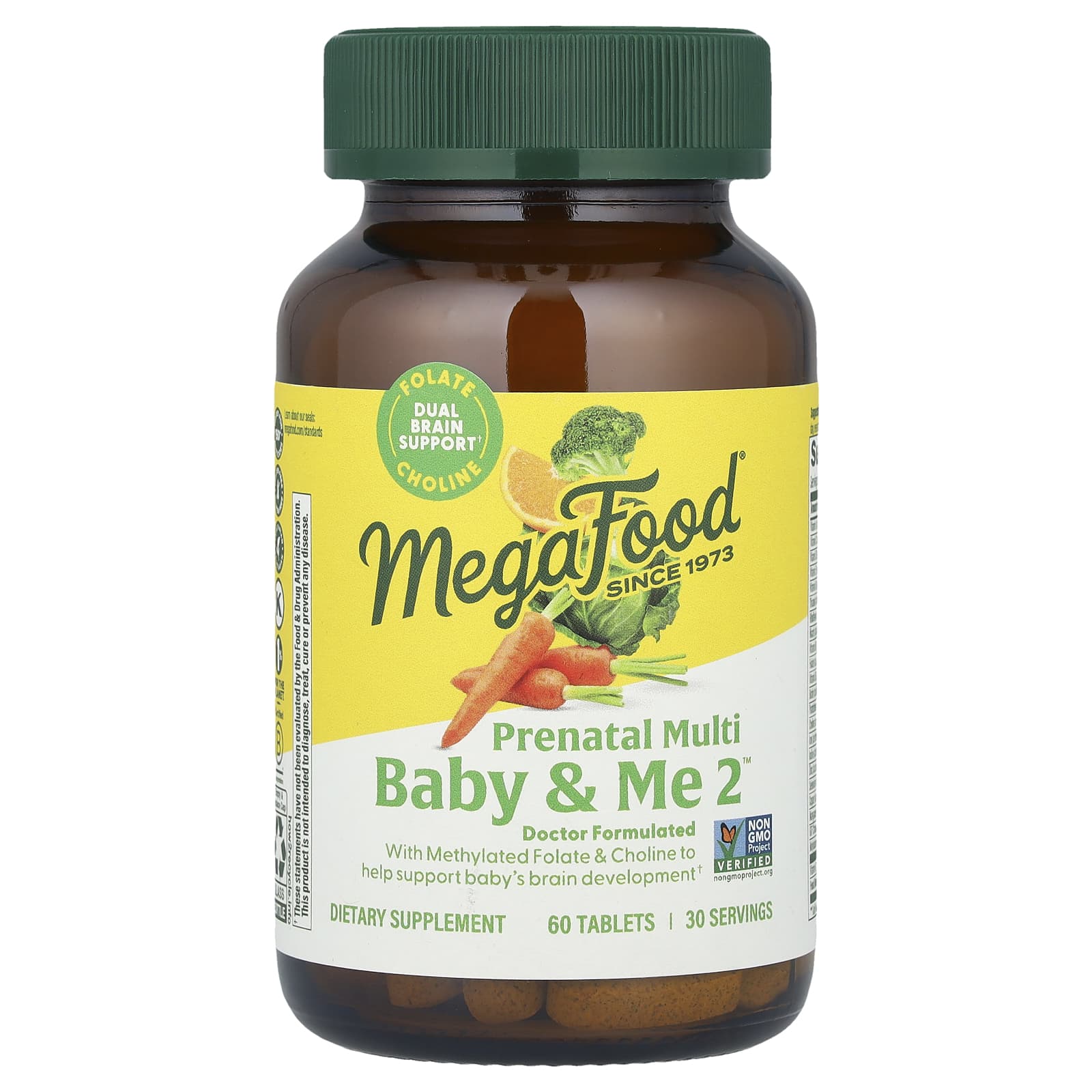 MegaFood Baby - Me 2 мультивитамины для беременных 60 таблеток 5890₽