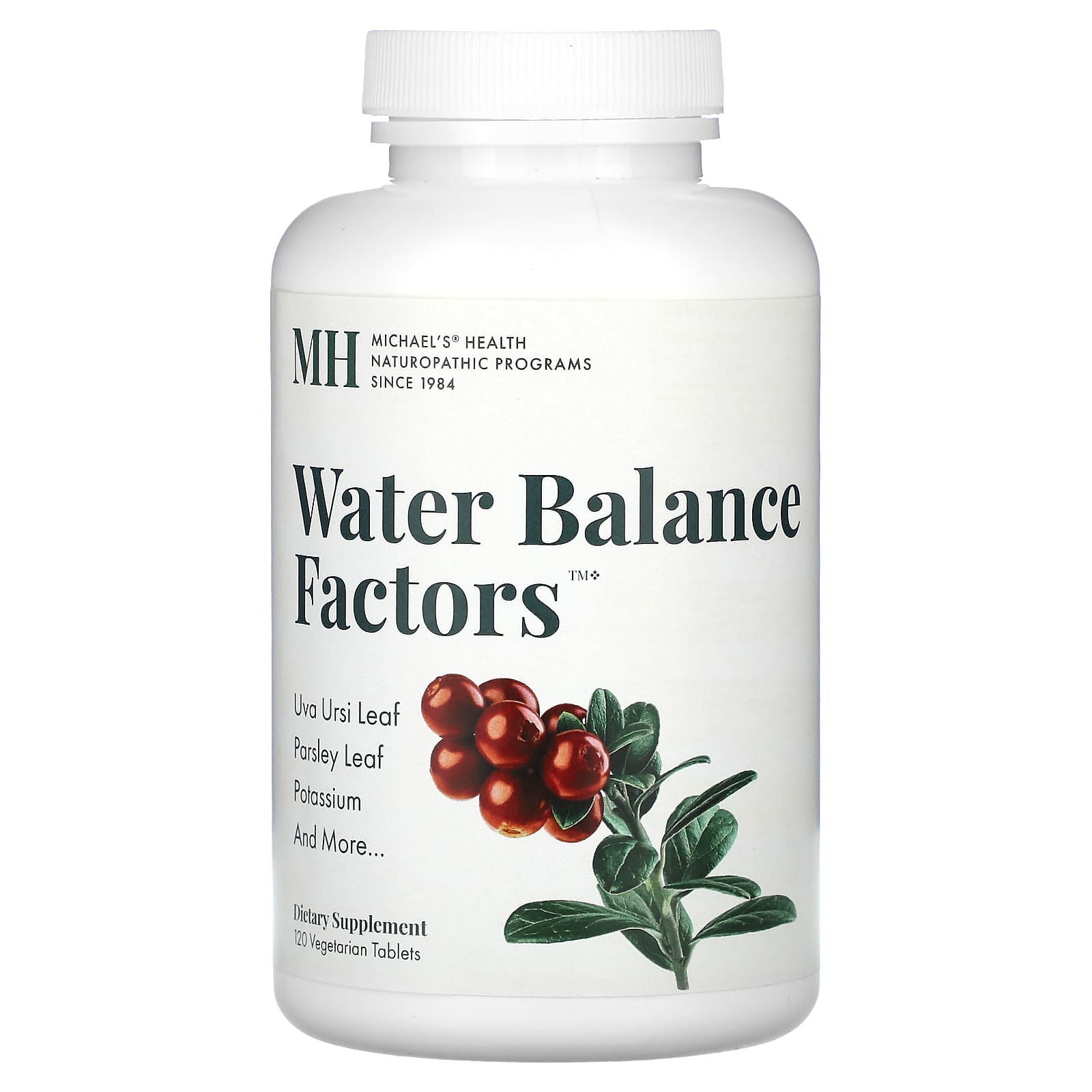 Michaels Naturopathic Water Balance Factors 120 вегетарианских таблеток 5890₽