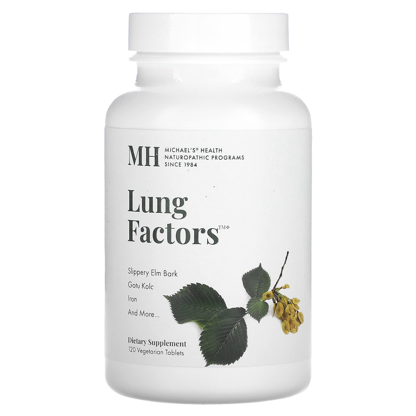 Michaels Naturopathic Lung Factors 120 вегетарианских таблеток 5190₽