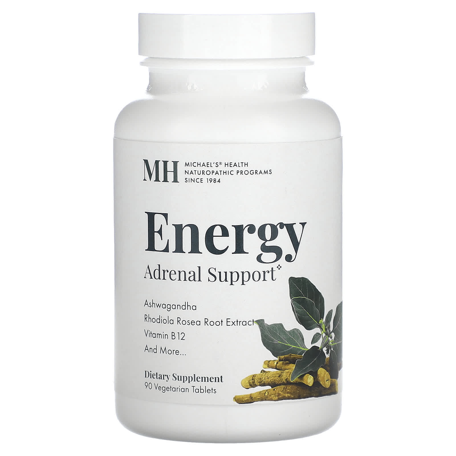 Michaels Naturopathic Energy Adrenal Support 90 вегетарианских таблеток 4890₽
