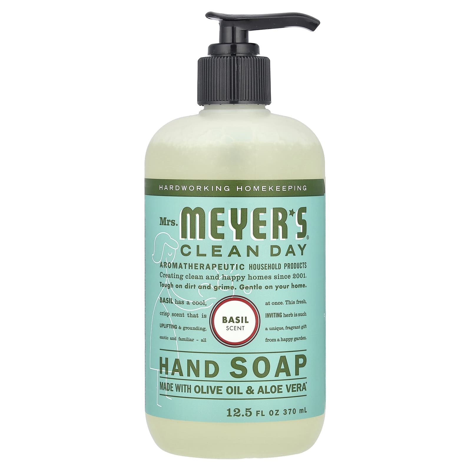 Mrs Meyers Clean Day Мыло для рук с запахом герани 370 мл 125 жидк унции 1790₽