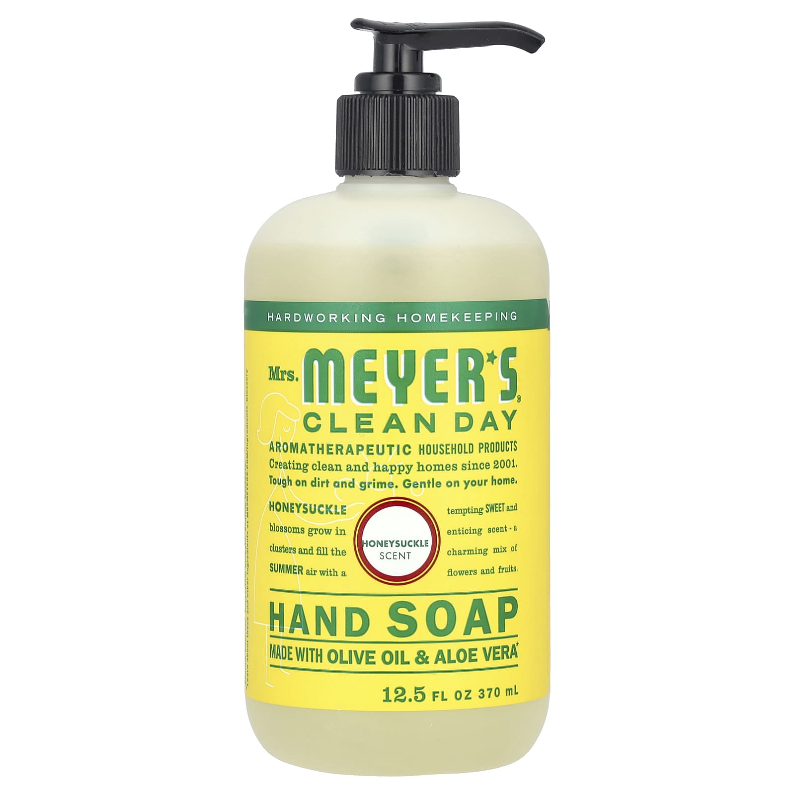 Mrs Meyers Clean Day мыло для рук жимолость 370 мл 125 жидк унции 1790₽