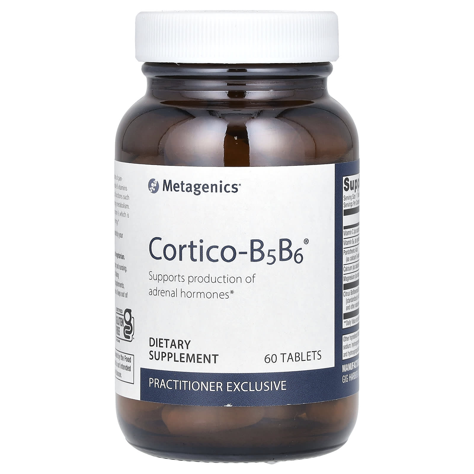 Metagenics Cortico-B5B6 60 таблеток 7390₽
