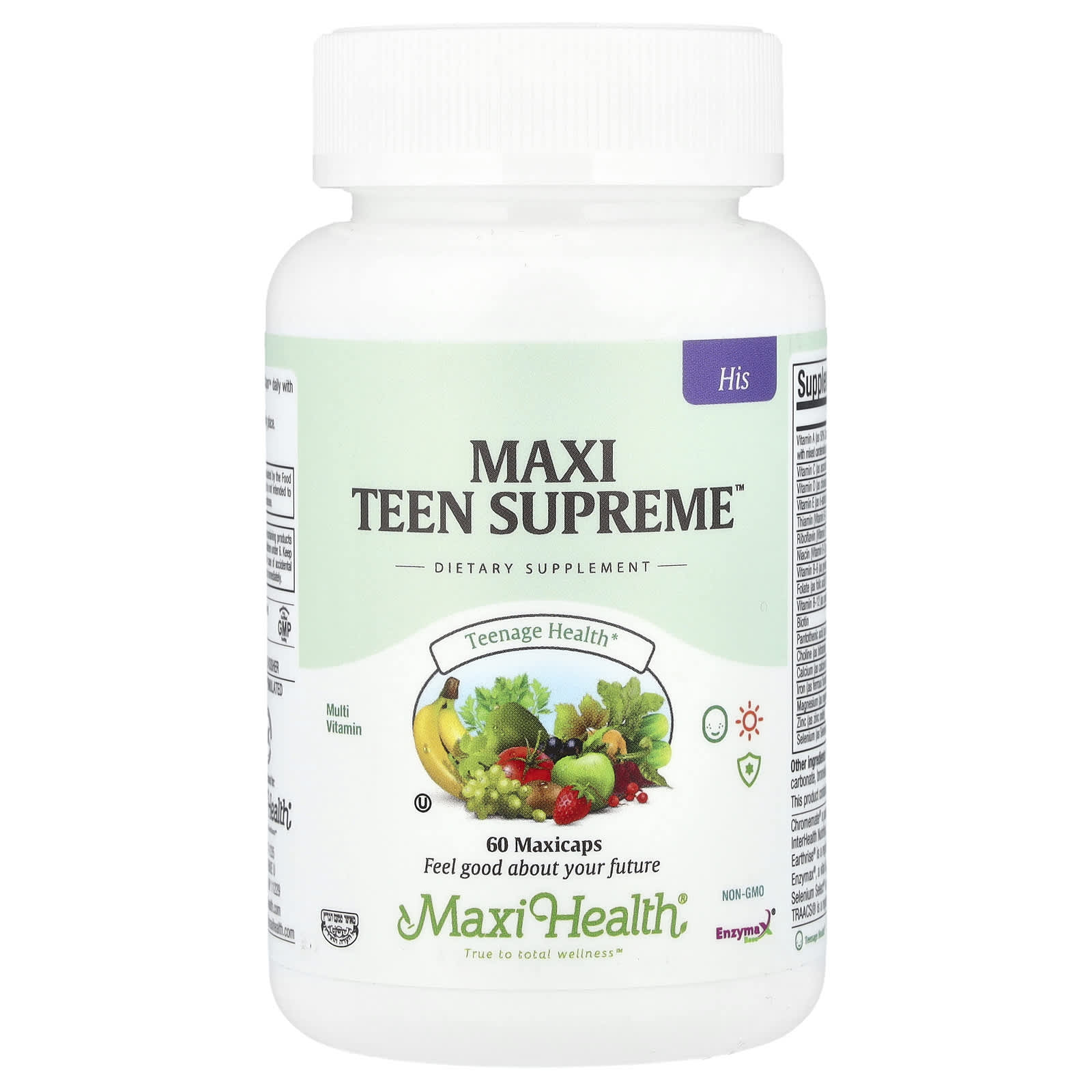 Maxi Health, Maxi Teen Supreme ™, для детей, 60 капсул