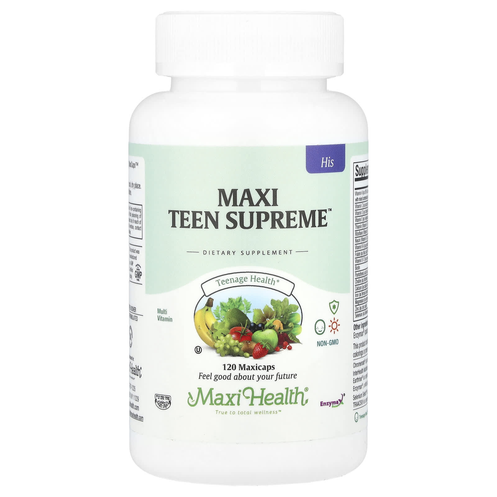 Maxi Health, Maxi Teen Supreme ™, для мужчин, 120 капсул