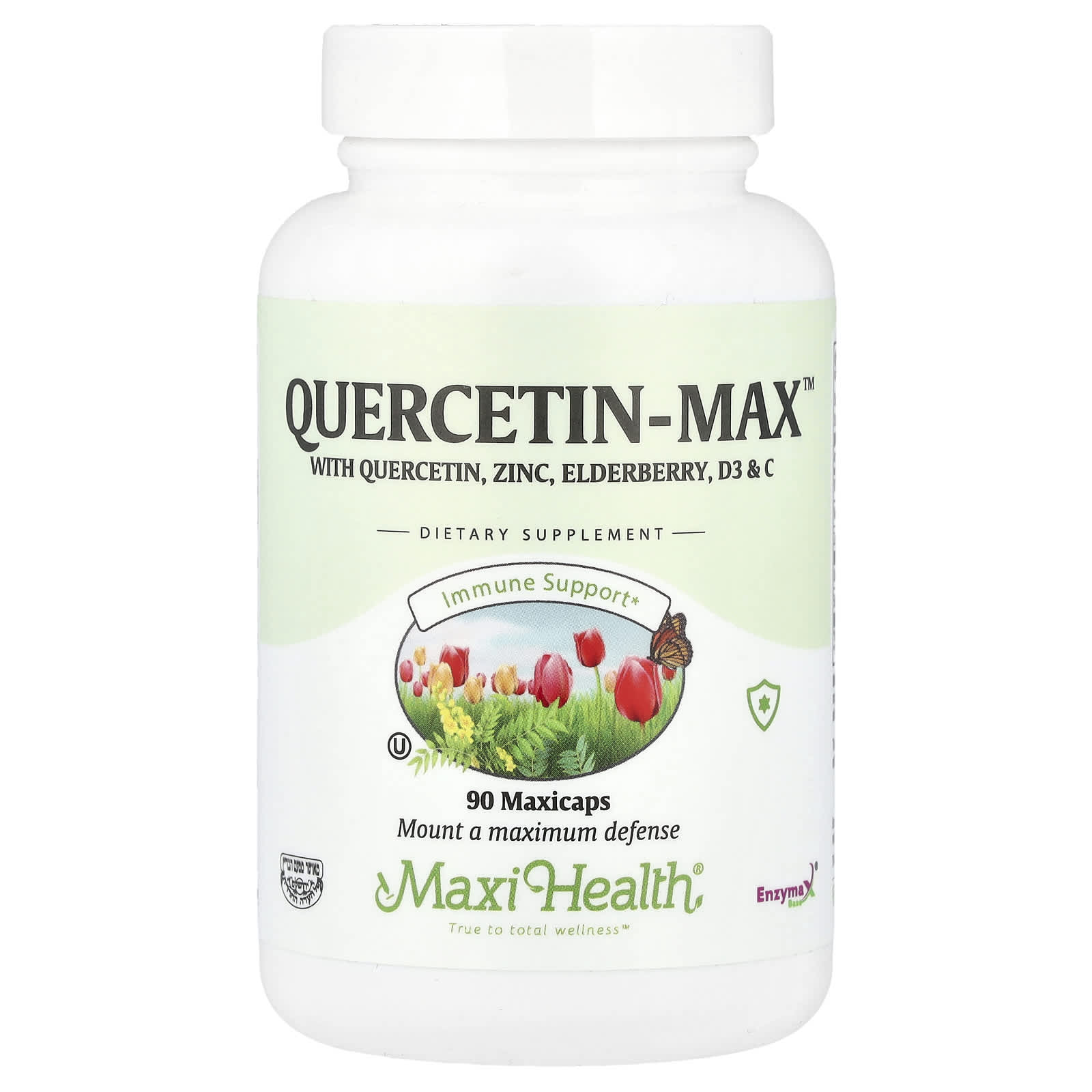 Maxi Health, Quercetin-Max ™, 90 капсул MaxiCap