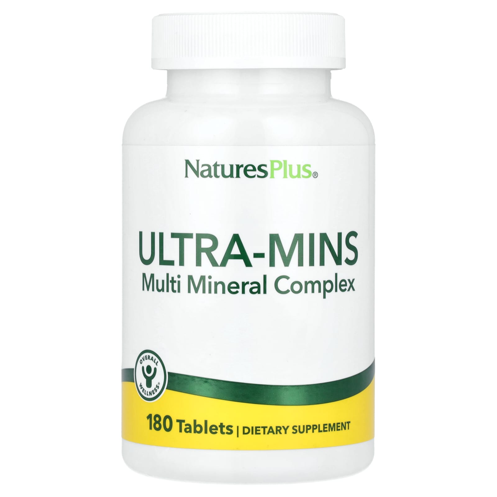 NaturesPlus Ultra-Mins мультиминералы с цельными продуктами 180 таблеток 5490₽