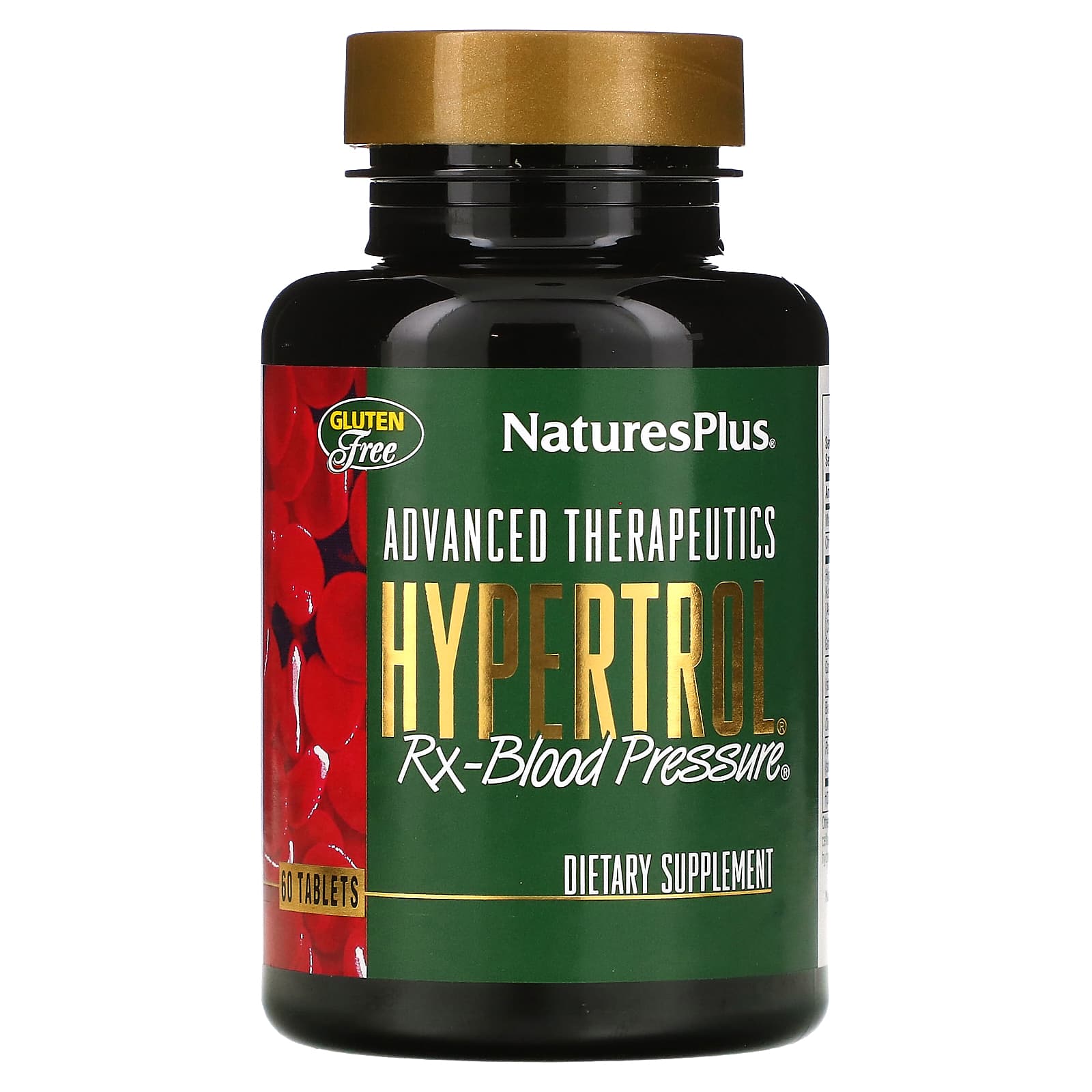 NaturesPlus Advanced Therapeutics Hypertrol для кровяного давления 60 таблеток 6190₽