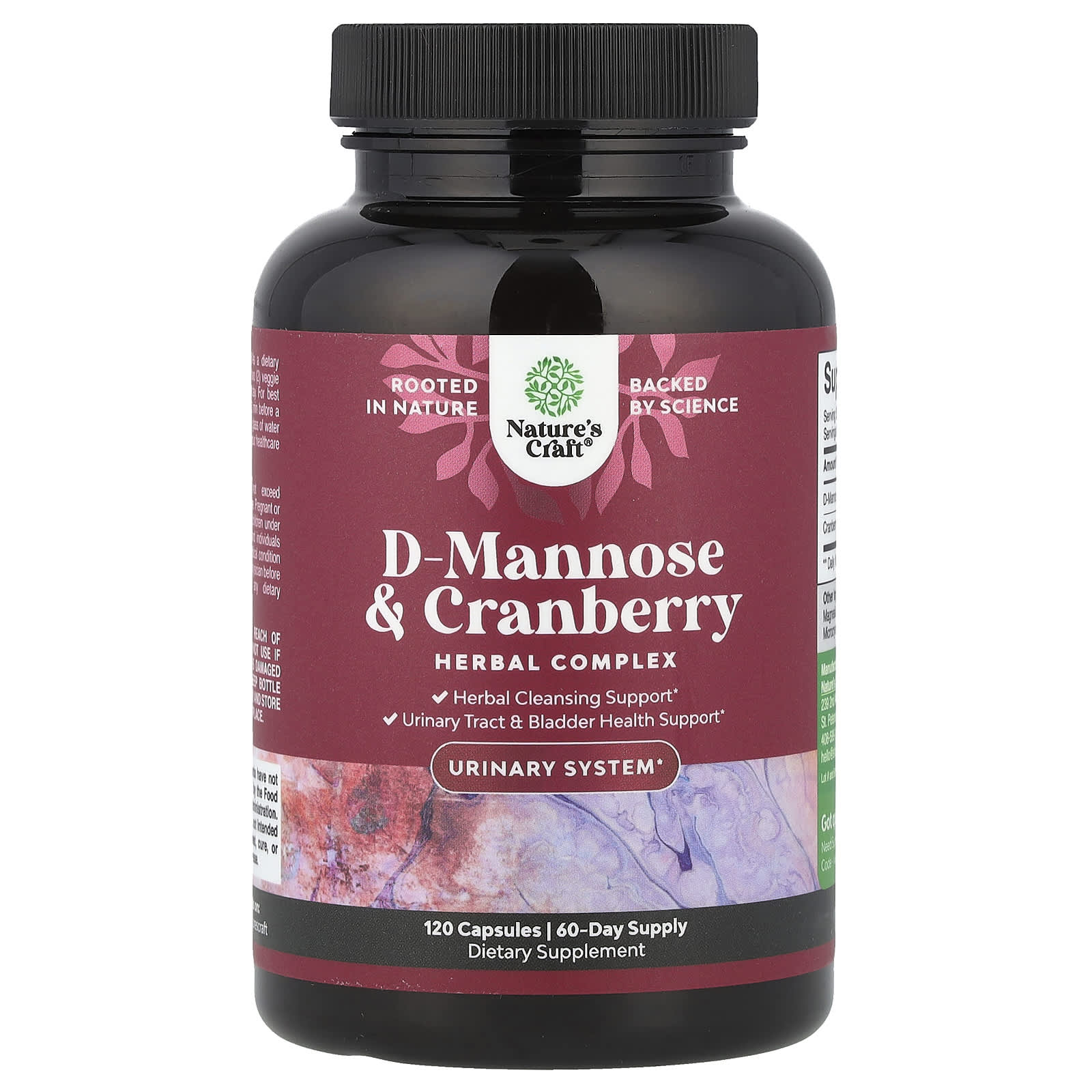 Natures Craft D-манноза 120 капсул 4290₽