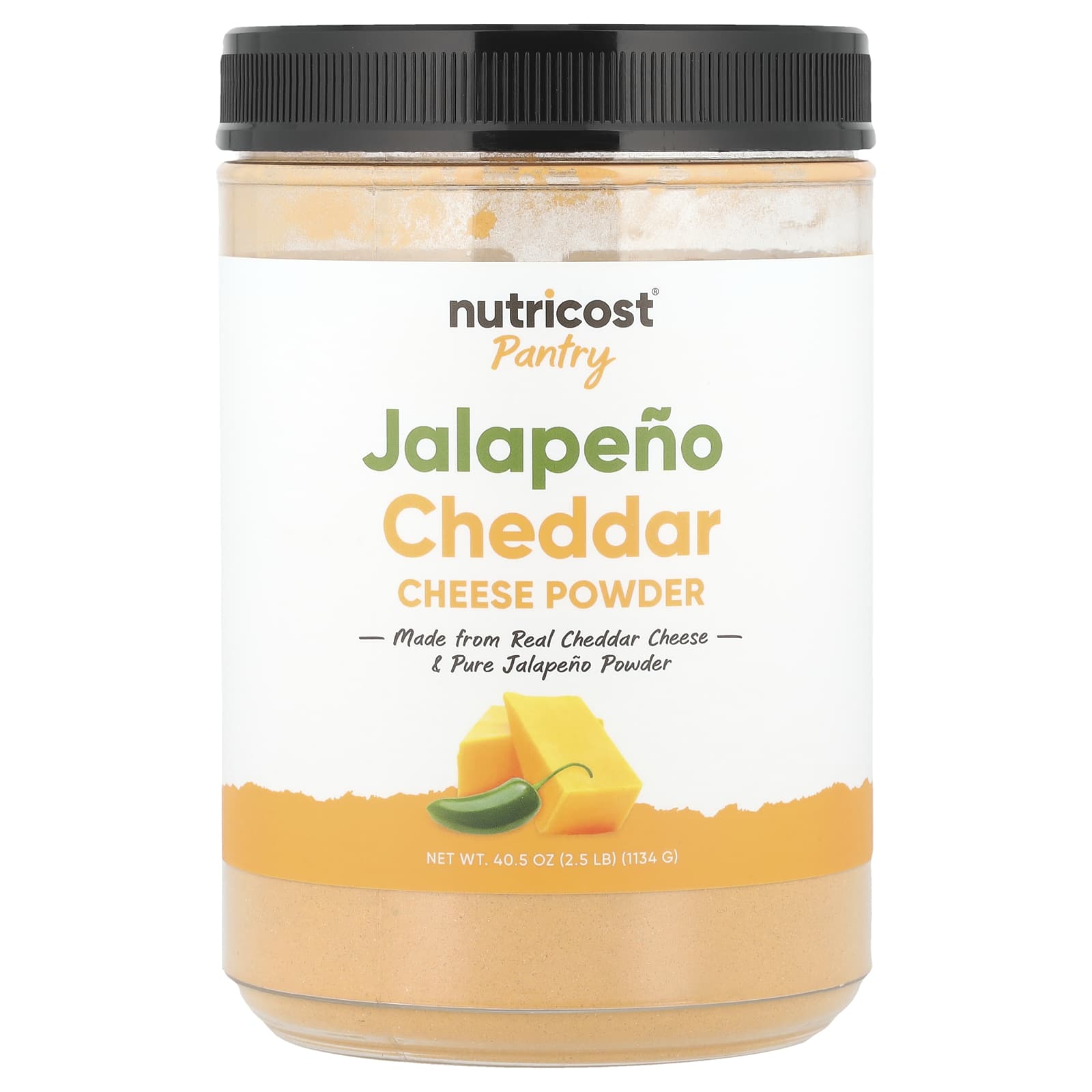 Nutricost Pantry порошок из сыра халапеньо и чеддер 1134 г 405 унции 8490₽