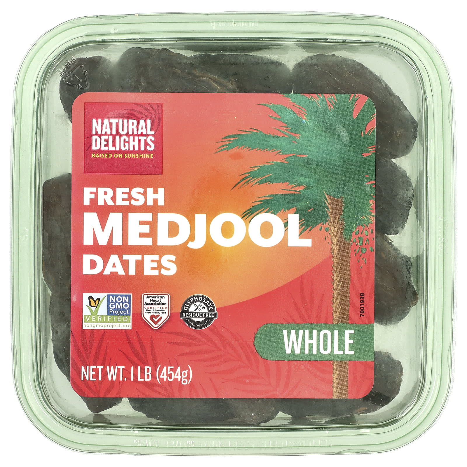 Natural Delights Свежие финики Medjool цельные 454 г 1 фунт 2190₽