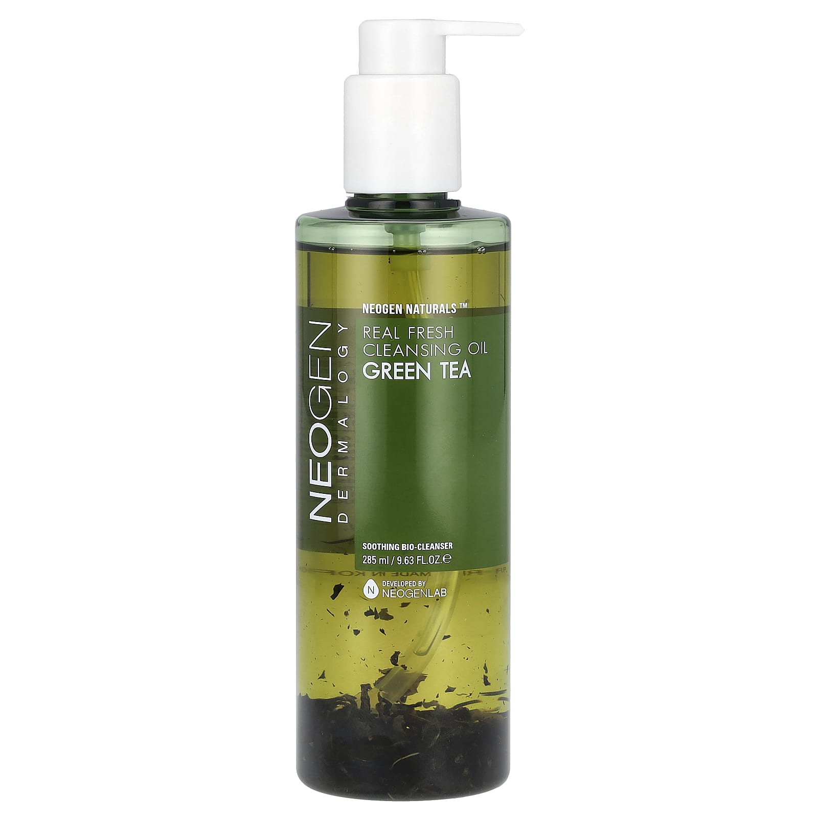 Neogen, Real Fresh, очищающее масло, зеленый чай, 285 мл (9,63 жидк. унции)
