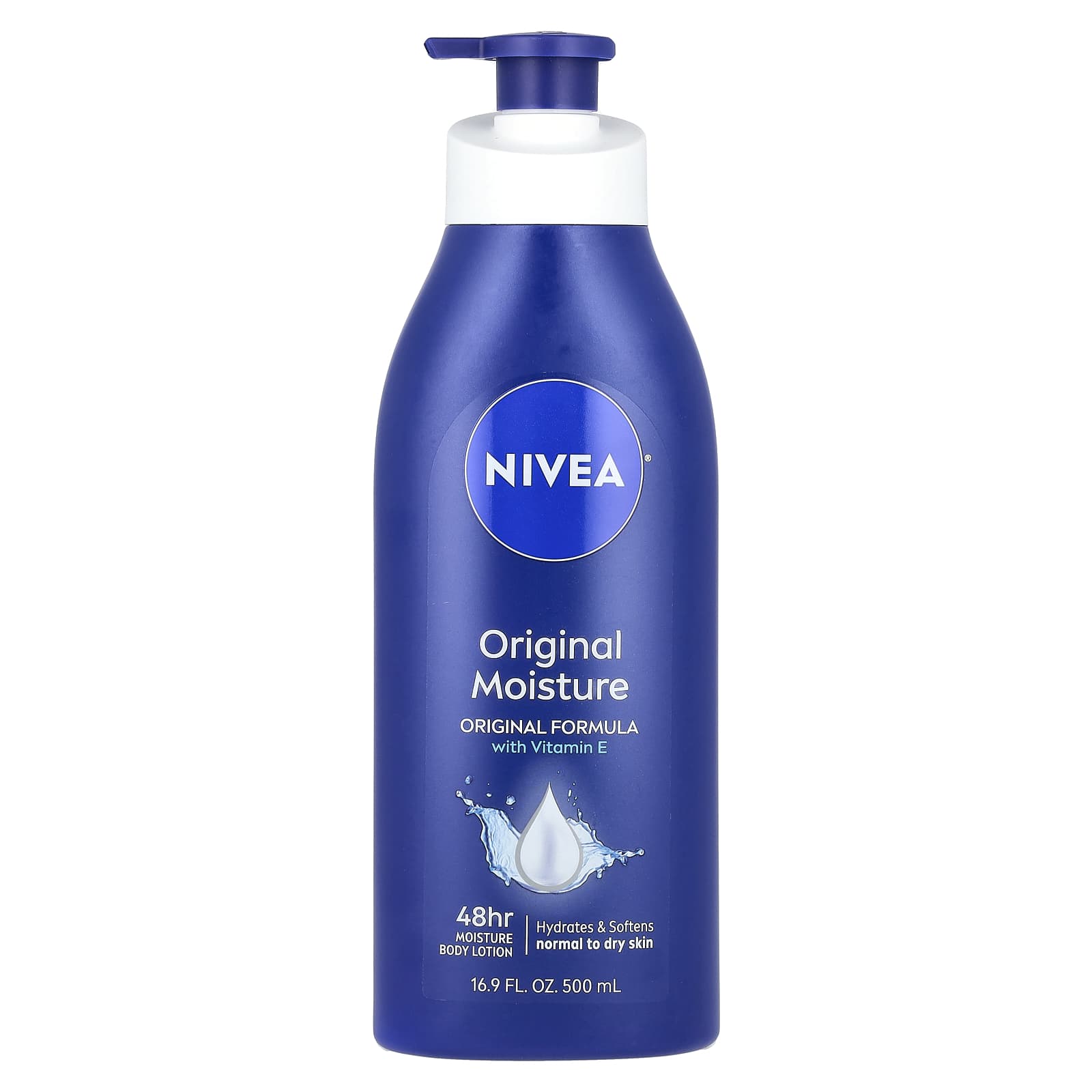 Nivea, Оригинальный увлажняющий лосьон для тела, 500 мл (16,9 жидк. Унции)