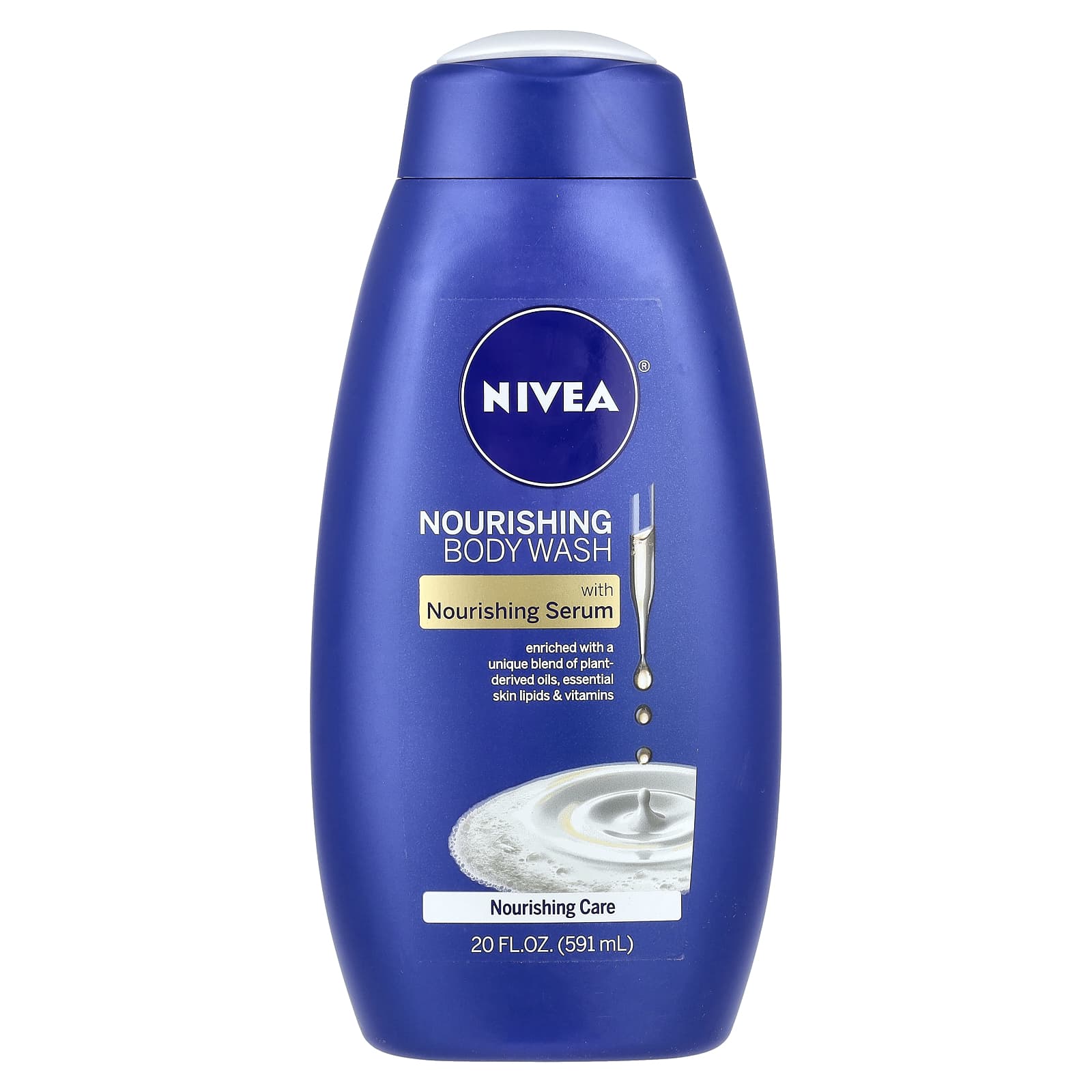 Nivea, Питательный гель для душа, питательный уход, 591 мл (20 жидк. Унций)