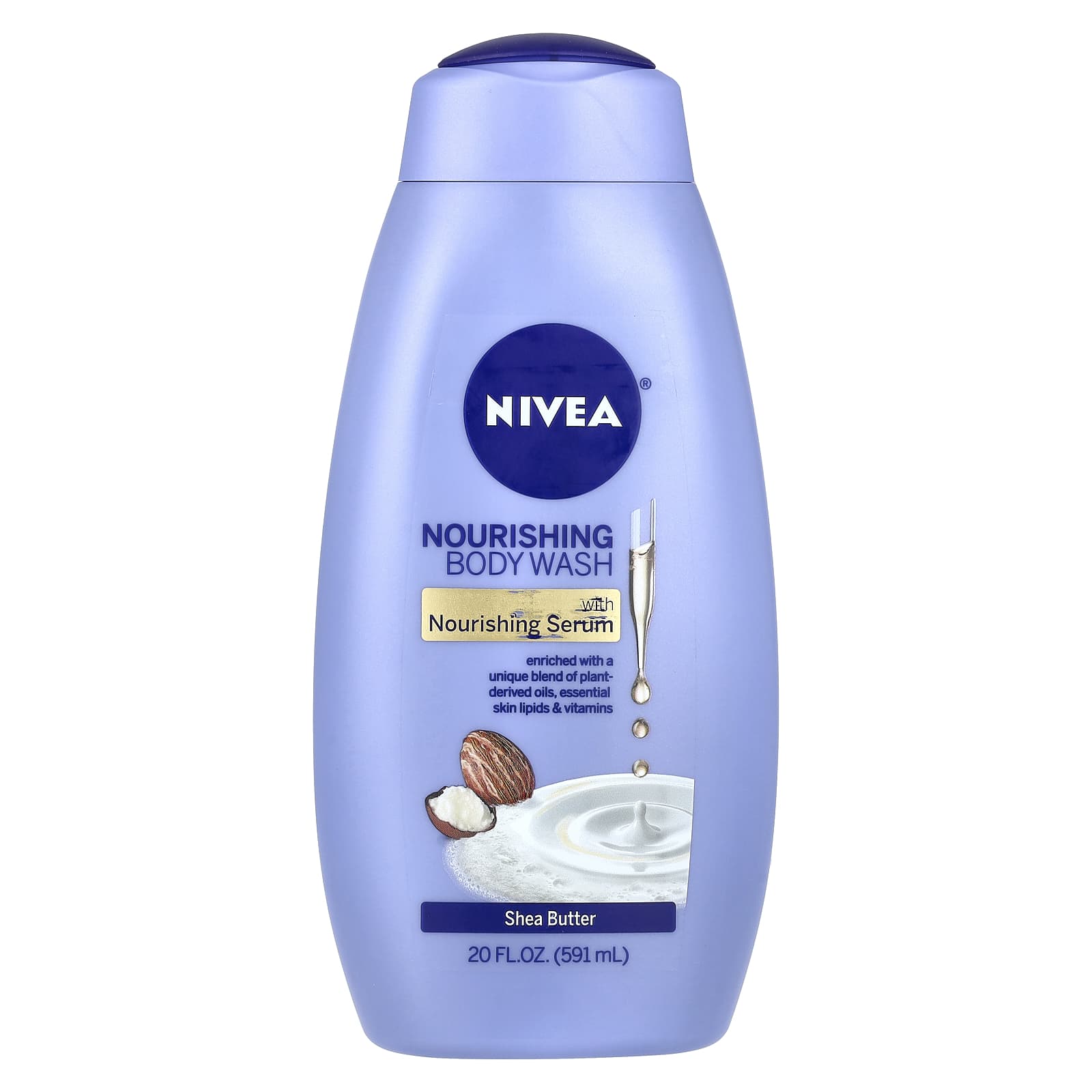 Nivea, Питательный гель для душа, масло ши, 591 мл (20 жидк. Унций)