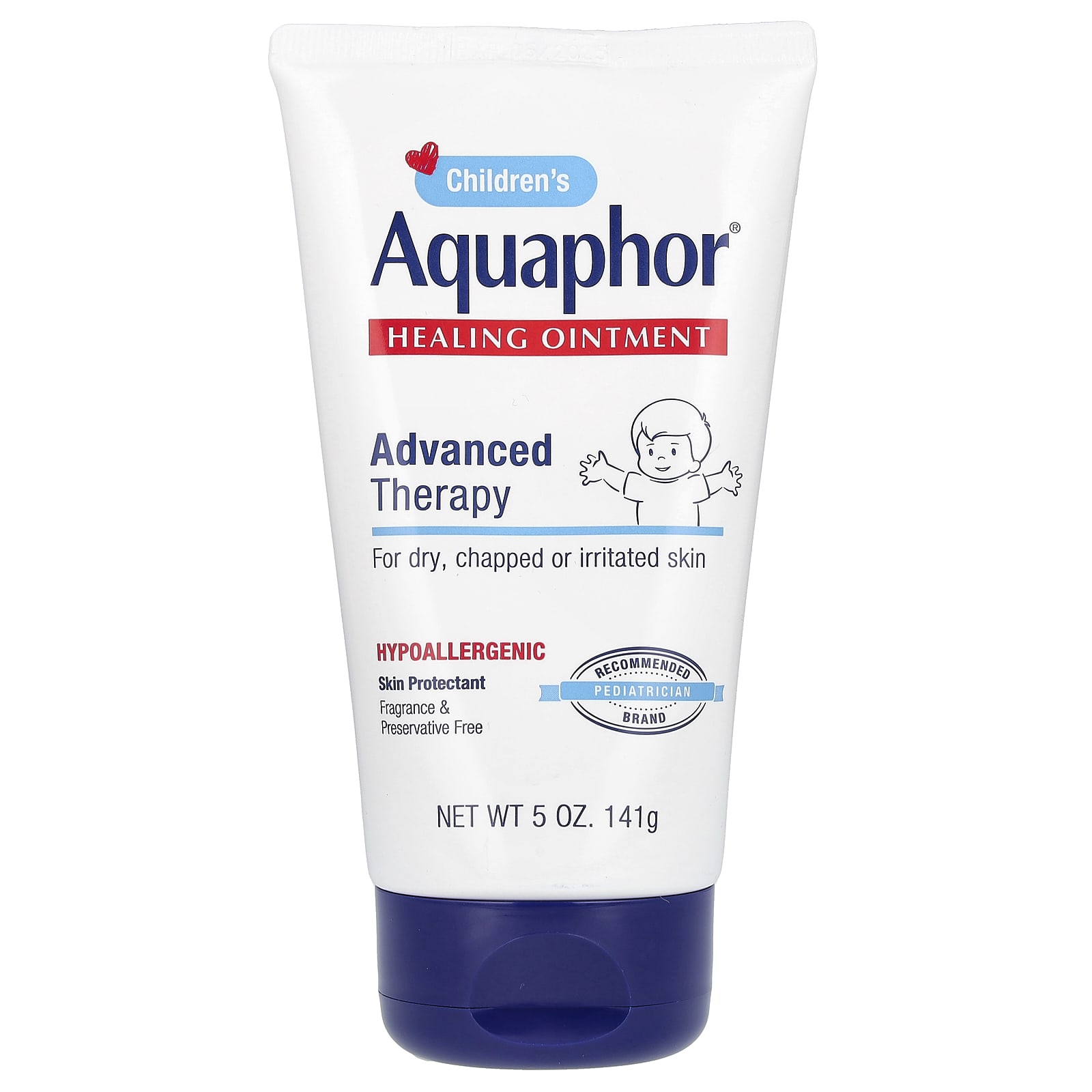 Aquaphor, Детская, лечебная мазь, Advanced Therapy, без отдушек, 141 г (5 унций)