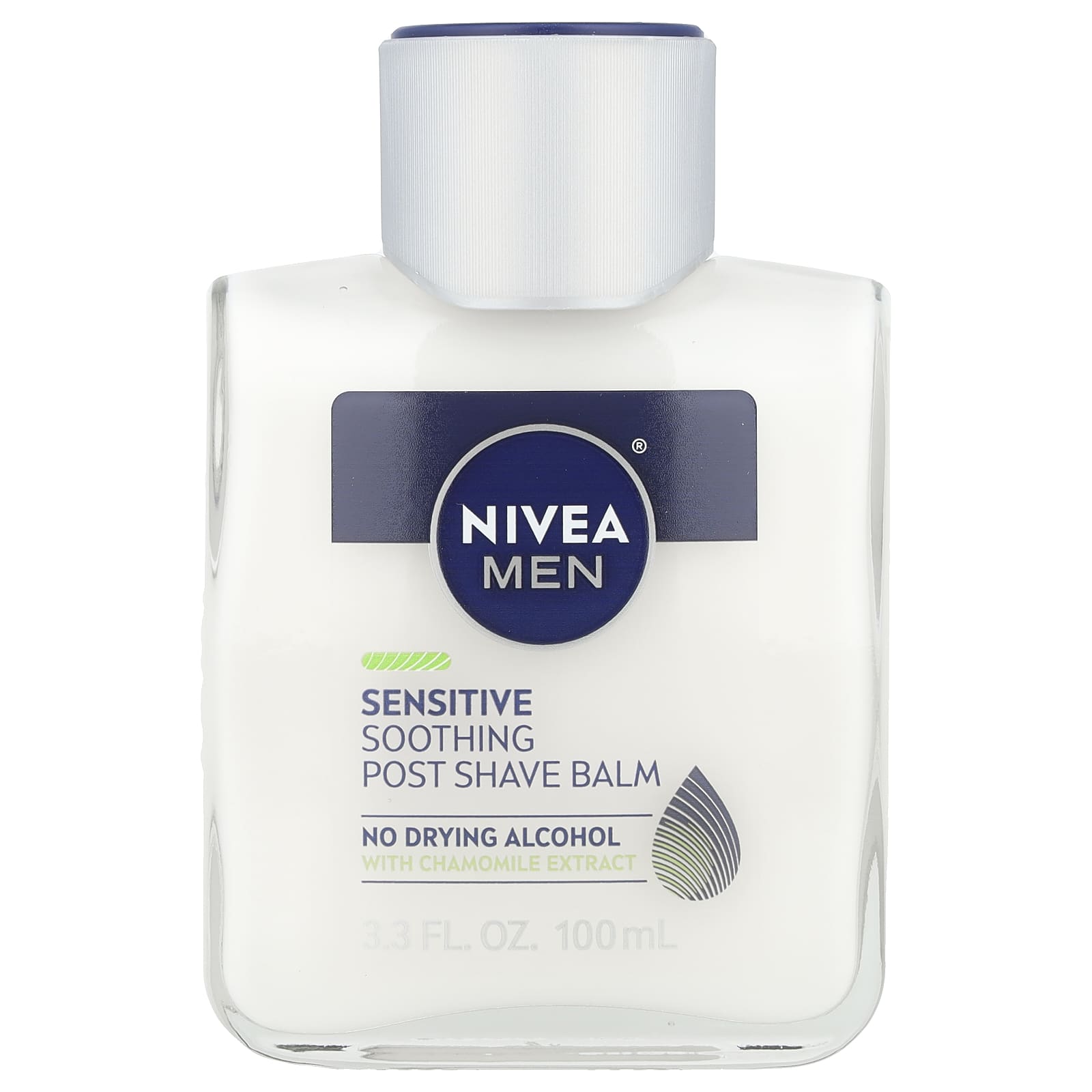 Nivea, Заживляющий бальзам после бритья для мужчин, для чувствительной кожи, 100 мл (3,3 жидк. унции)
