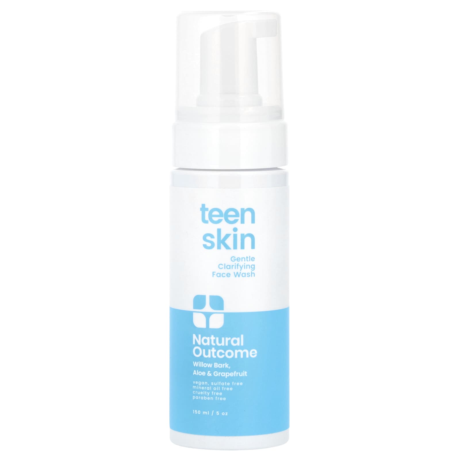 Natural Outcome TeenSkin мягкое очищающее средство для умывания 150 мл 5 унций 2390₽