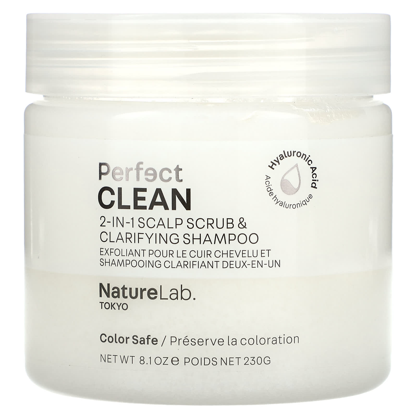 NatureLab Tokyo Perfect Clean 2 в 1 скраб для кожи головы и очищающий шампунь 230 г 81 унции 4090₽