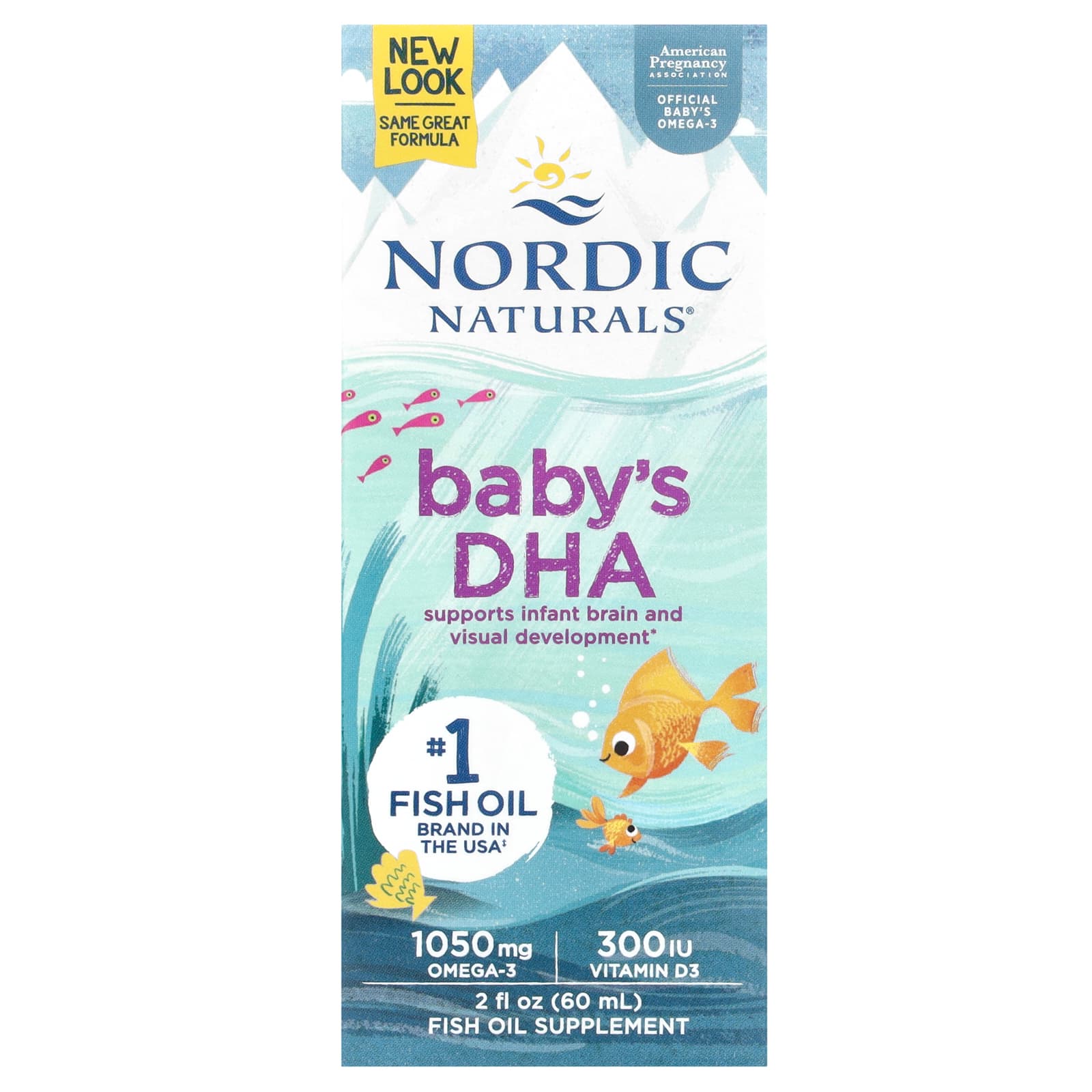 Nordic Naturals, ДГК для детей, 60 мл (2 жидк. унции)