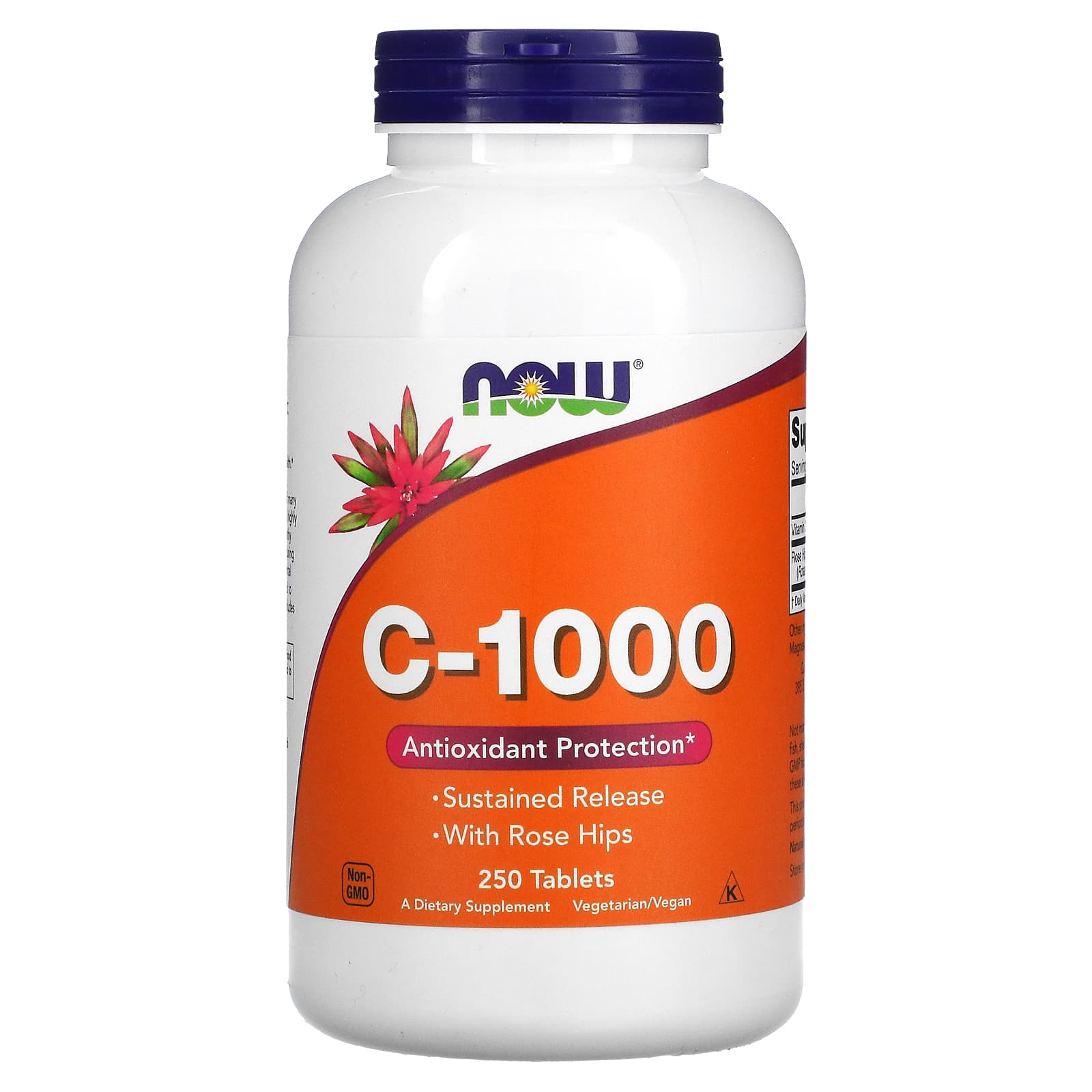 NOW Foods, C-1000, 250 таблеток