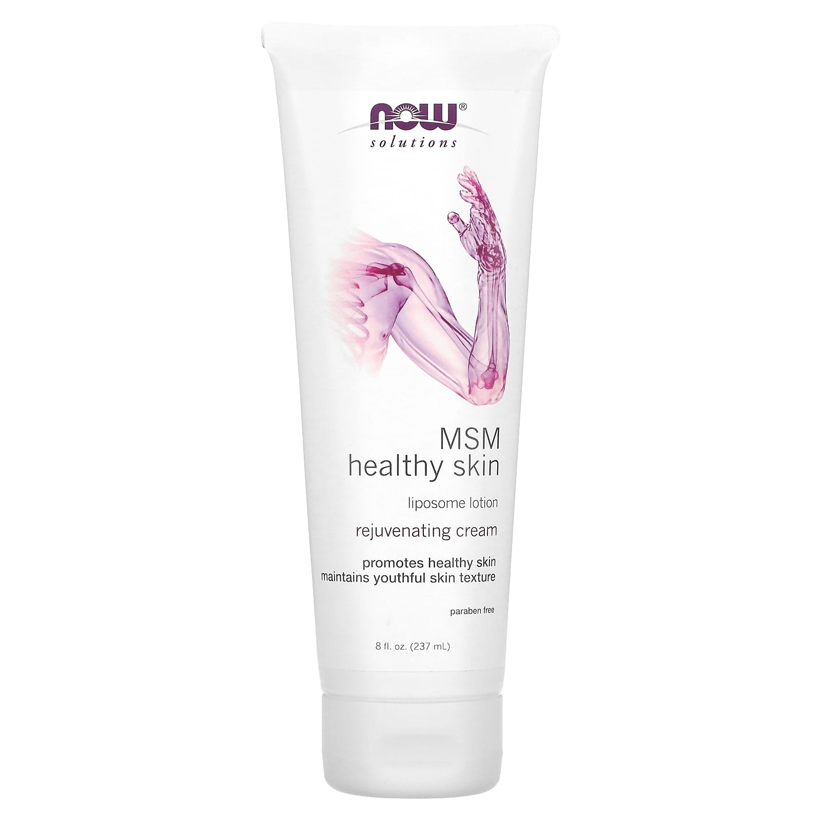 NOW Foods, Solutions, MSM Healthy Skin, липосомный лосьон с МСМ, 237 мл (8 жидких унций)