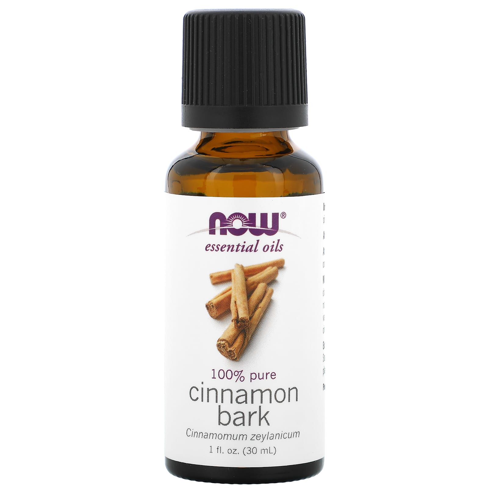 NOW Foods, Essential Oils, эфирное масло коры корицы, 30 мл (1 жидк. унция)