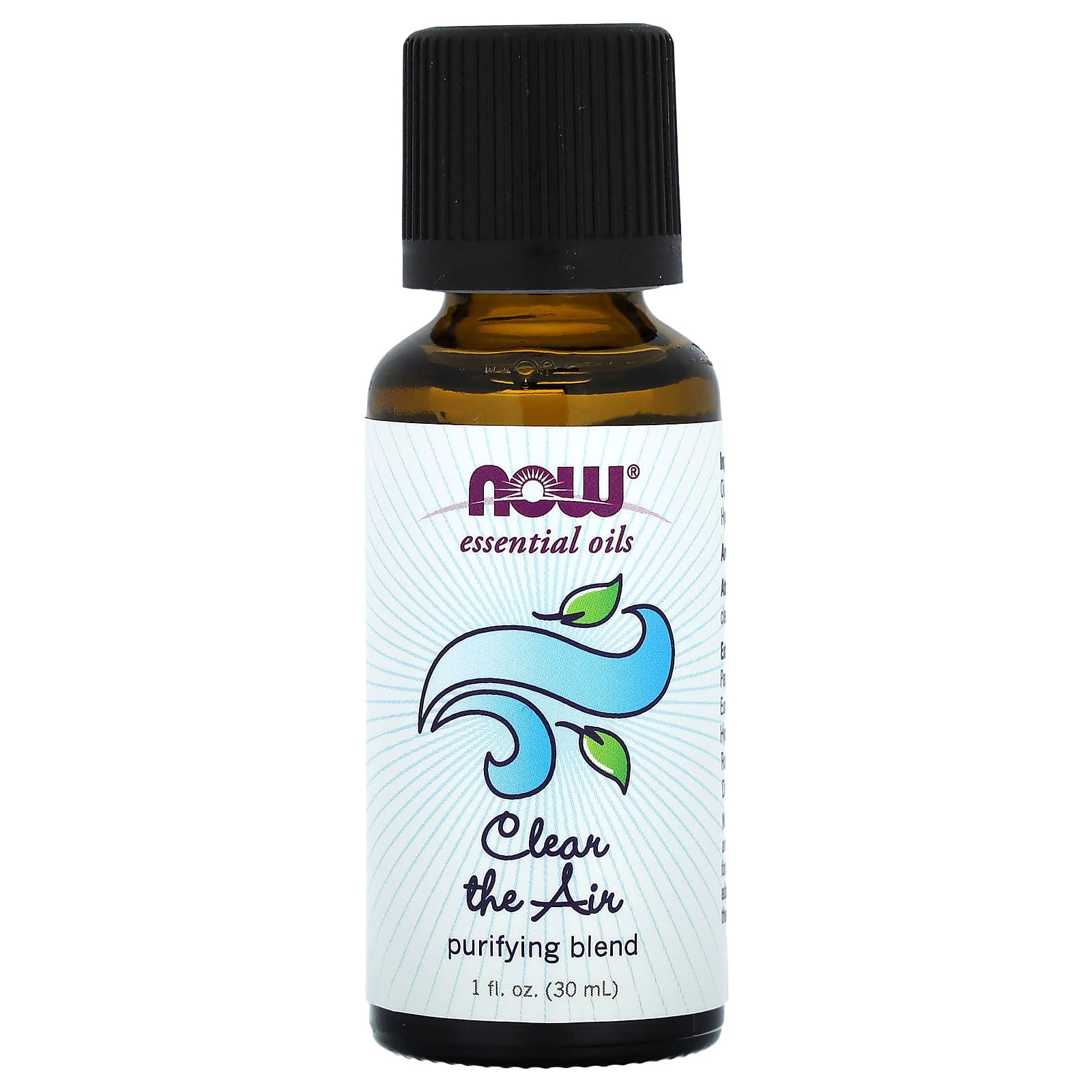 NOW Foods, Essential Oils, Clear the Air, очищающая смесь, 10 мл (1/3 жидк. унции)