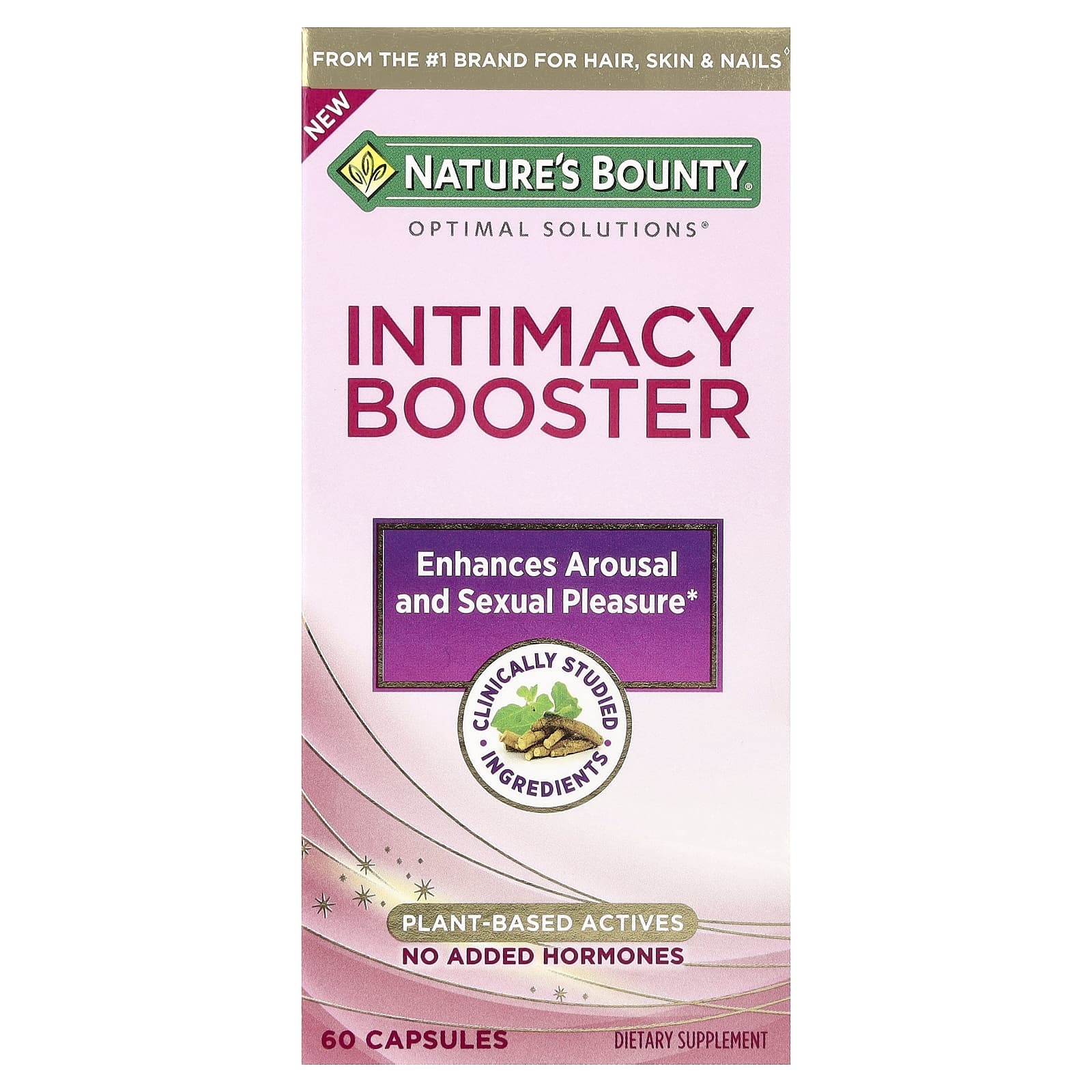 Nature's Bounty, Optimal Solutions®, усилитель интима, 60 капсул