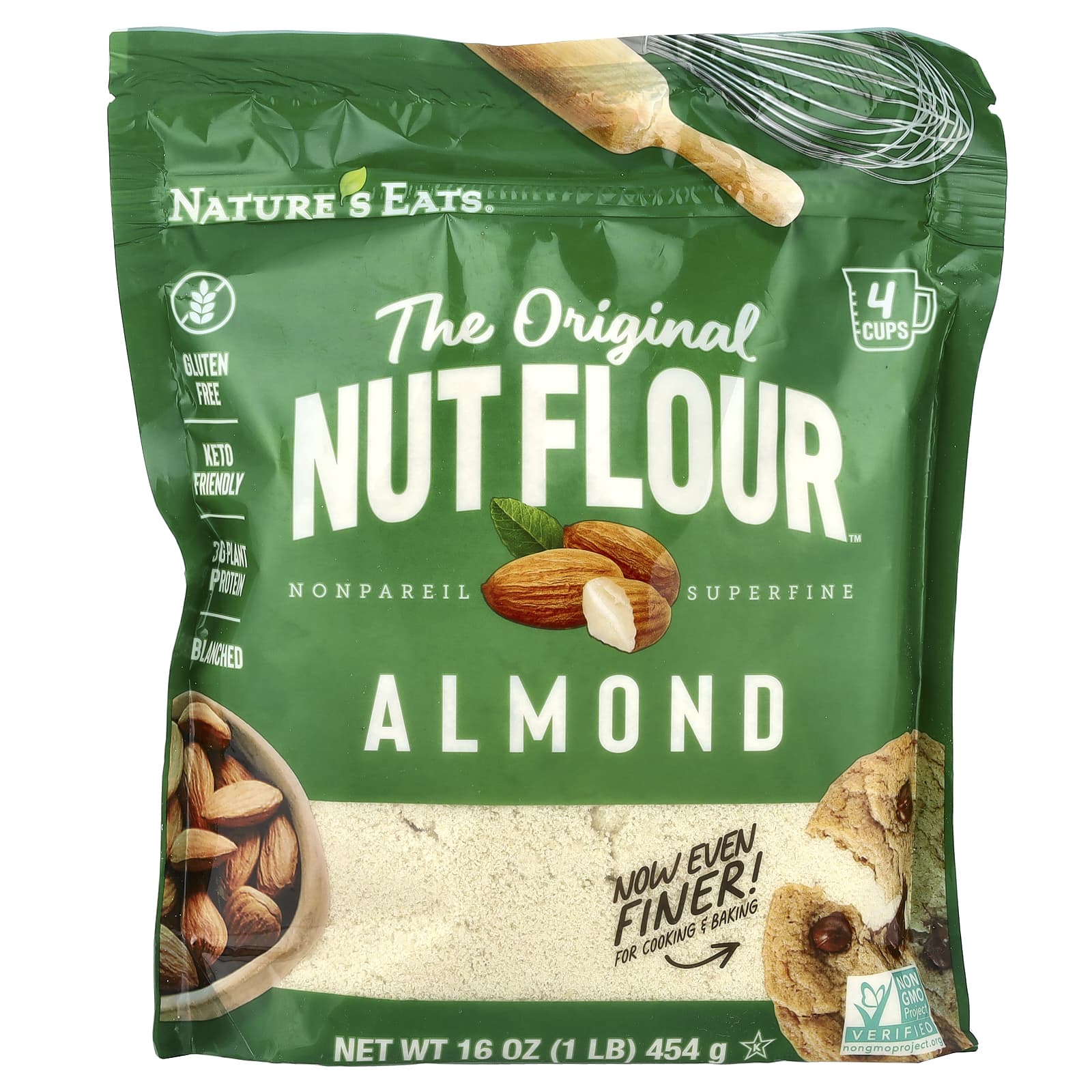 Natures Eats The Original Nut Flour миндаль 454 г 16 унций 2590₽