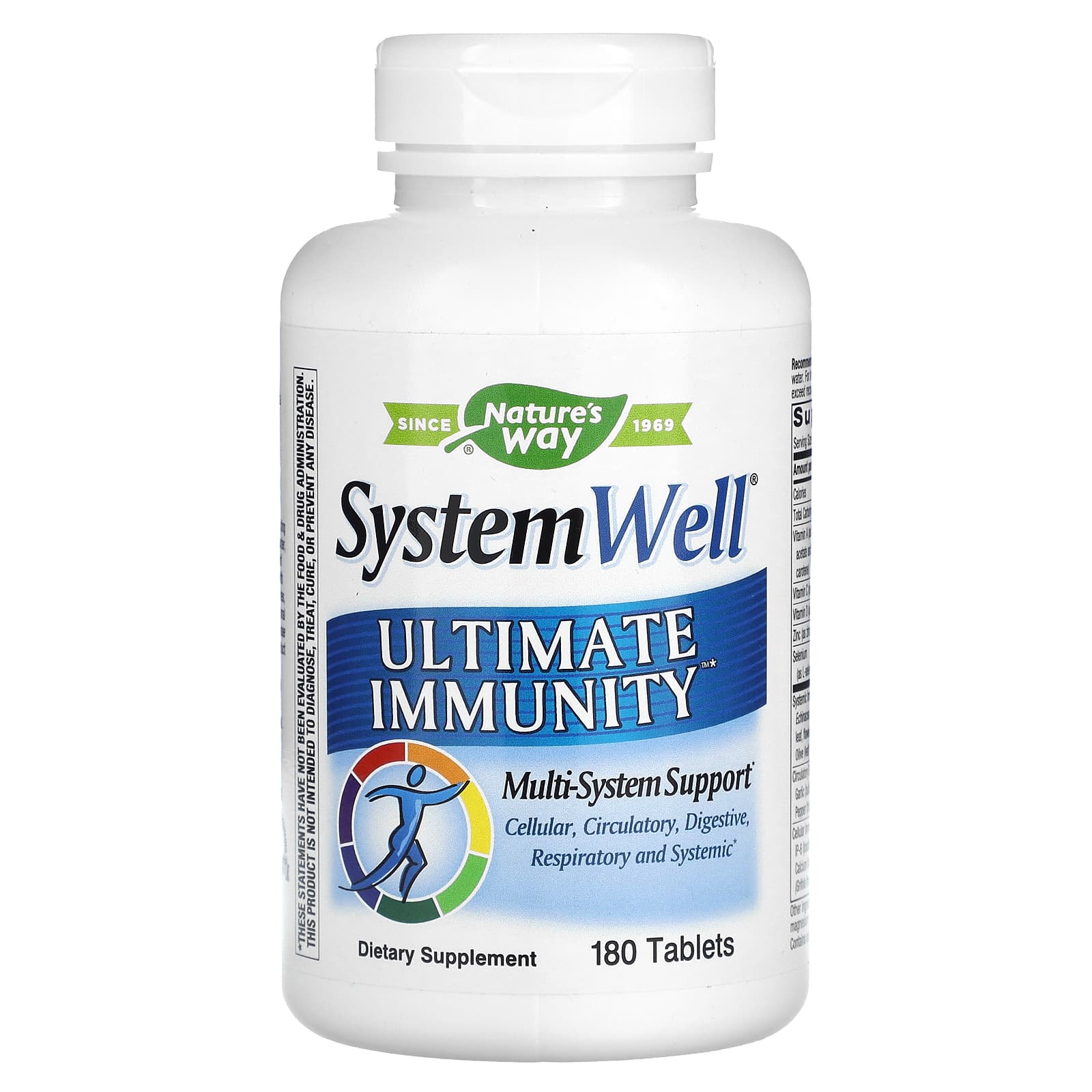 Nature's Way, System Well, Ultimate Immunity, 180 таблеток