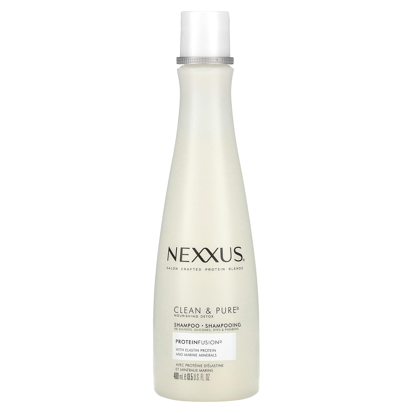 Nexxus, Clean & Pure, питательный шампунь и детоксикация, 400 мл (13,5 жидк. унции)