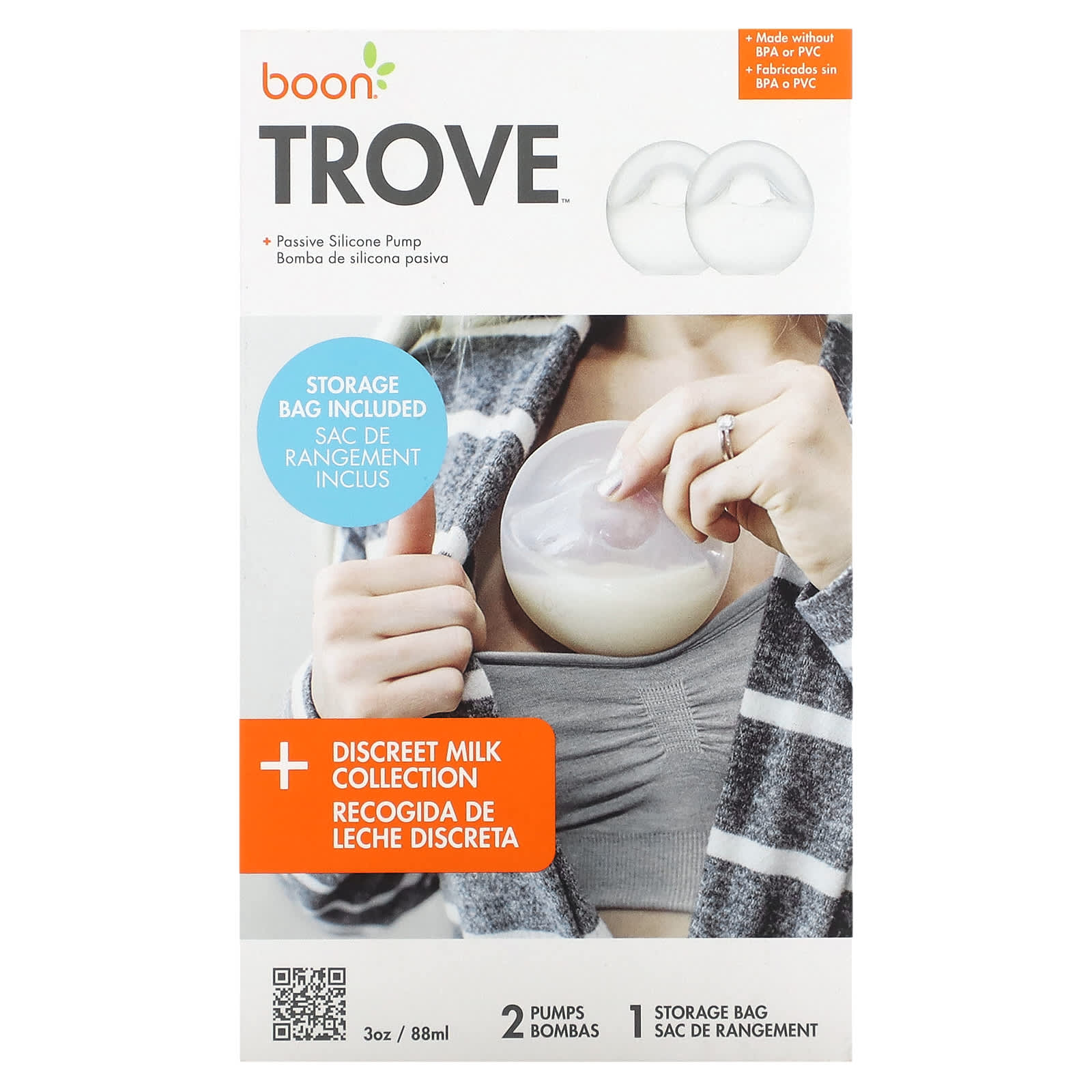 Boon, Trove, силиконовая накачка, 3 шт.