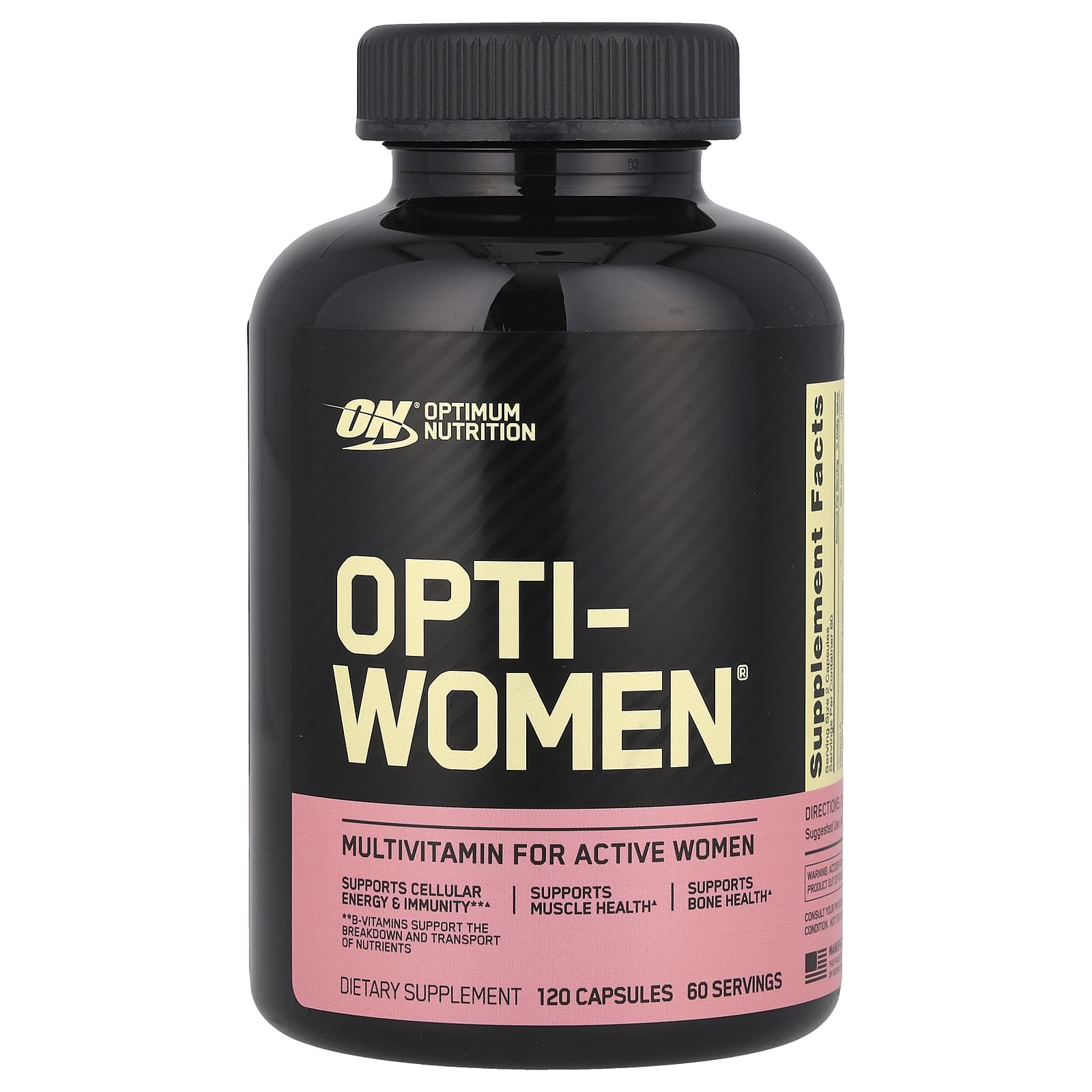 Optimum Nutrition, Opti-Women®, мультивитаминная добавка для активных женщин, 120 капсул