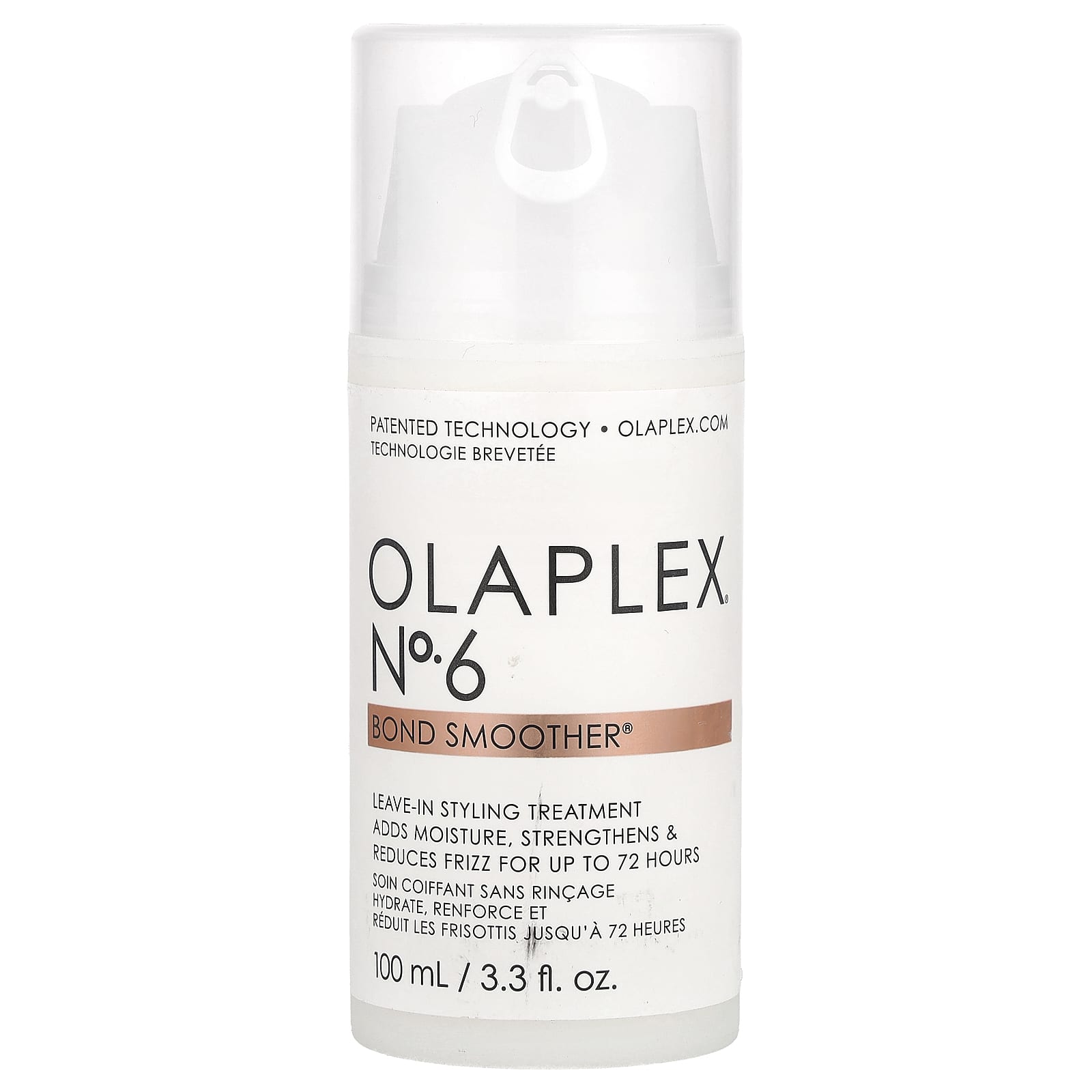 Olaplex, № 6 Bond Smoother®, несмываемое средство для укладки волос, 100 мл (3,3 жидк. Унции)