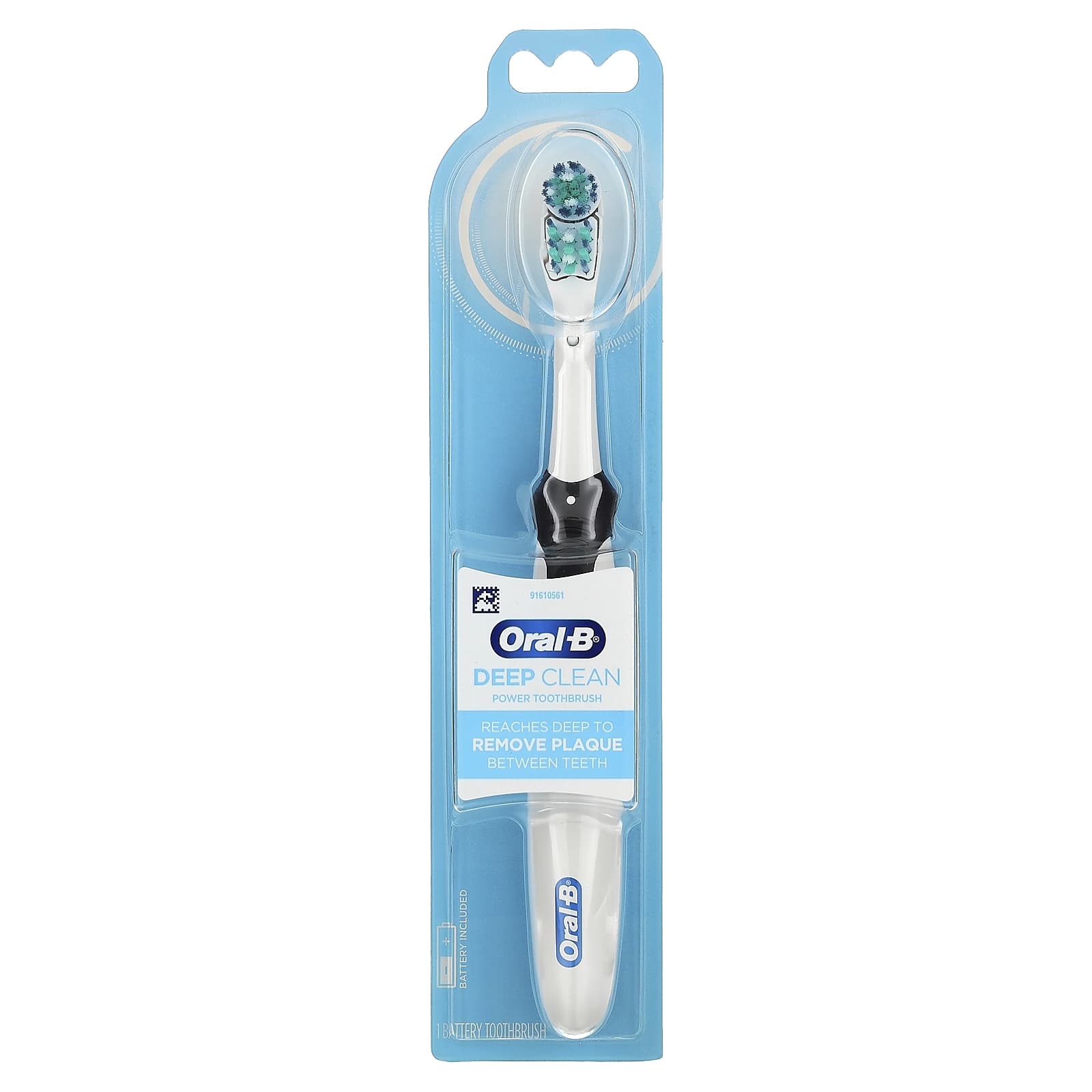 Oral-B, Deep Clean, мощная зубная щетка, 1 шт.