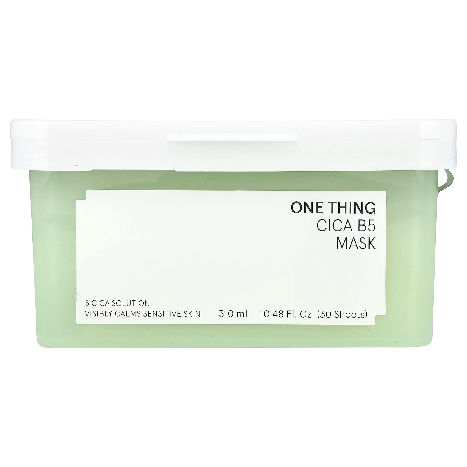 One Thing, Cica B5 Beauty Mask, 30 шт., 310 мл (10,48 жидк. Унции)