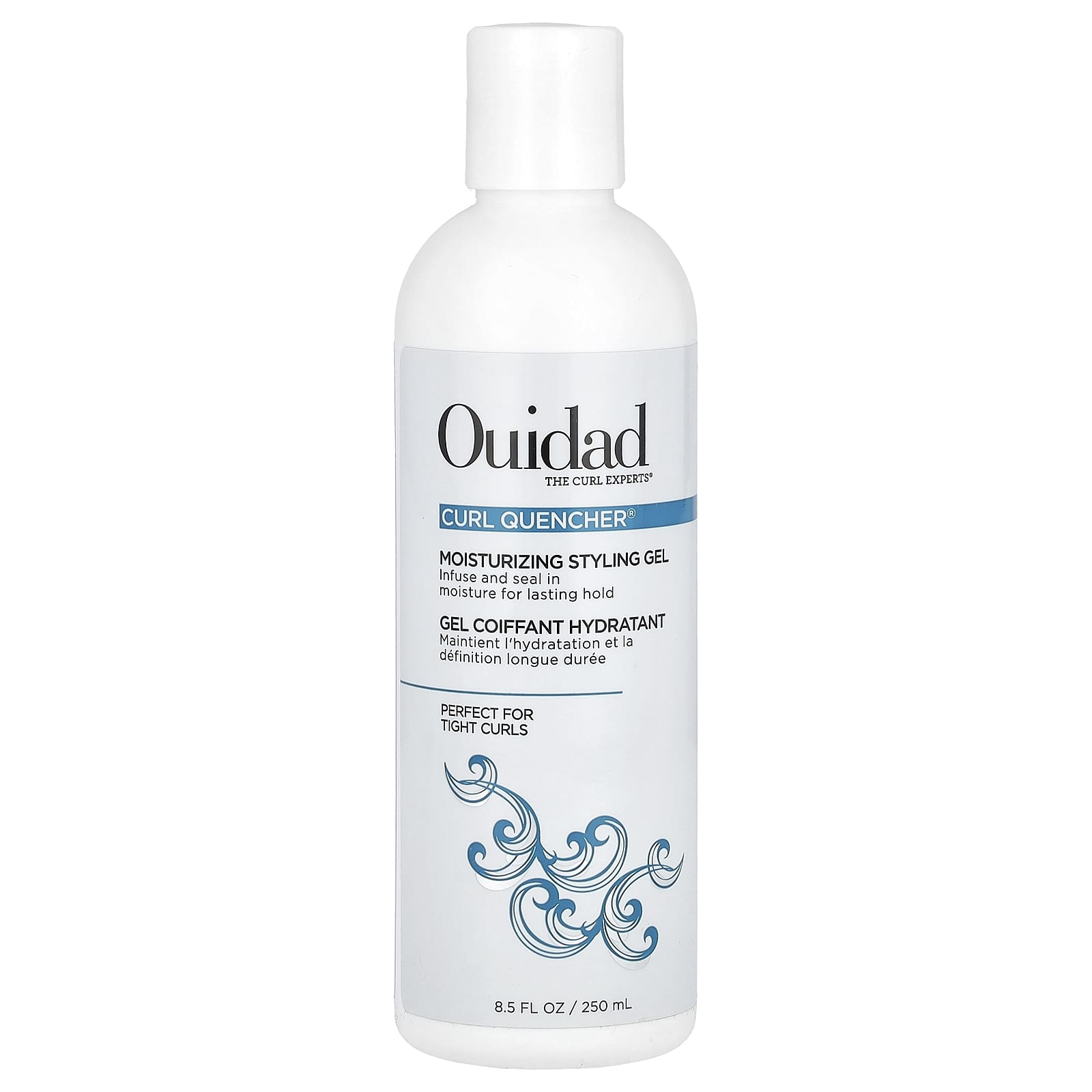 Ouidad, Curl Quencher®, увлажняющий гель для укладки, 250 мл (8,5 жидк. Унции)