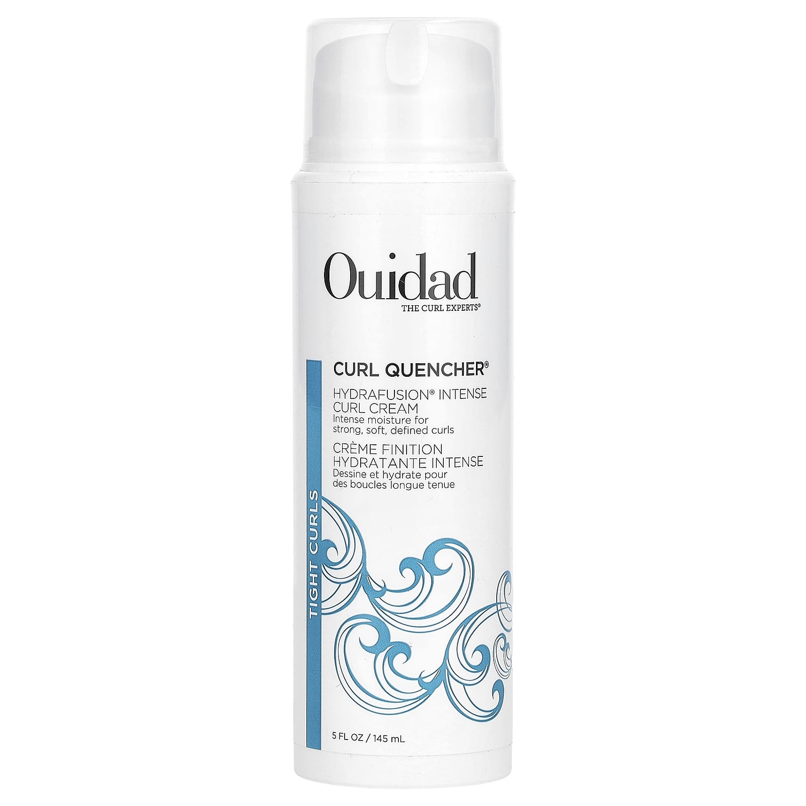 Ouidad, Curl Quencher®, крем для интенсивных локонов Hydrafusion®, 145 мл (5 жидк. Унций)